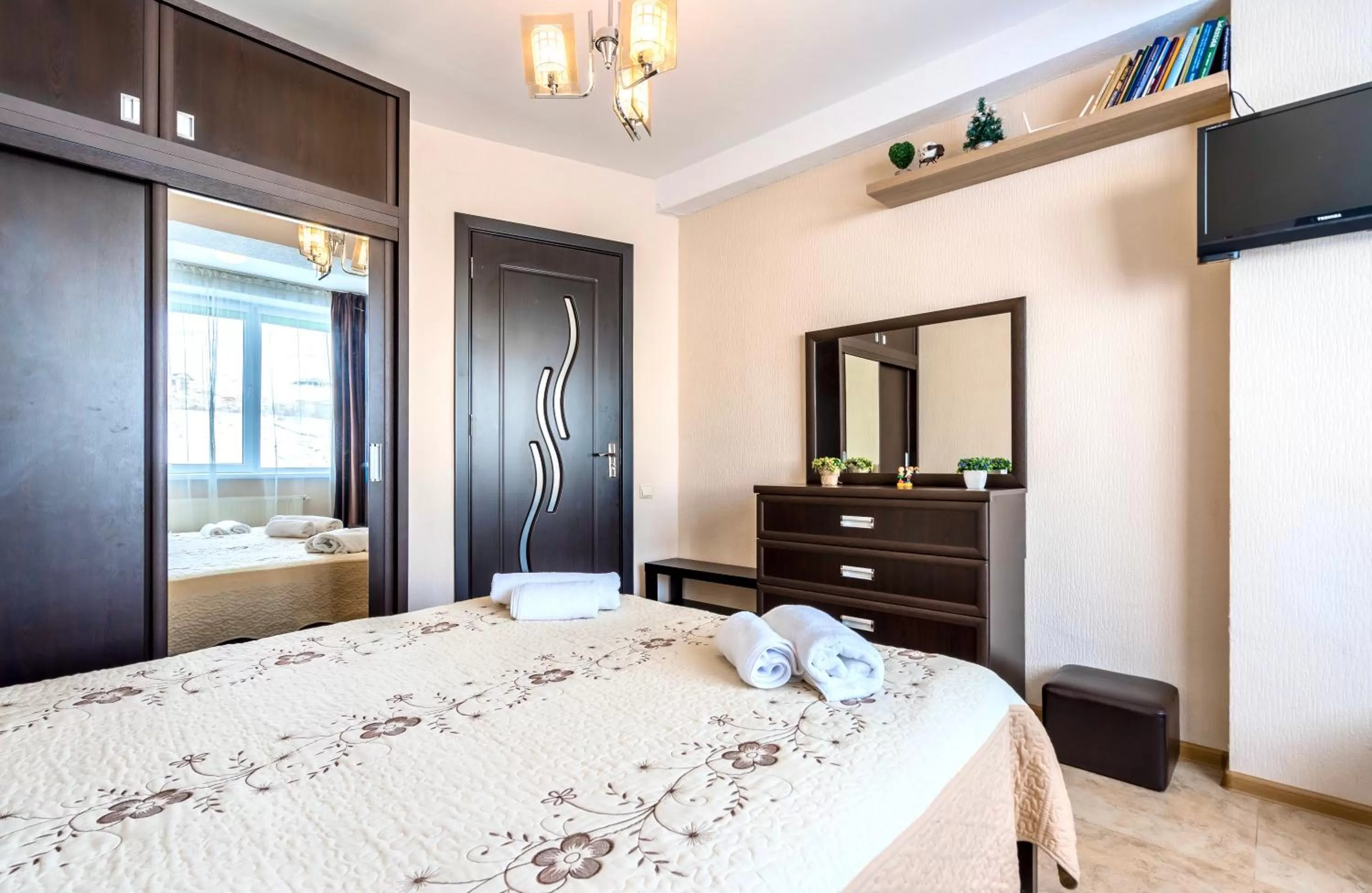 Bed in 2-room Apartment NFT Gudauri Penta 503