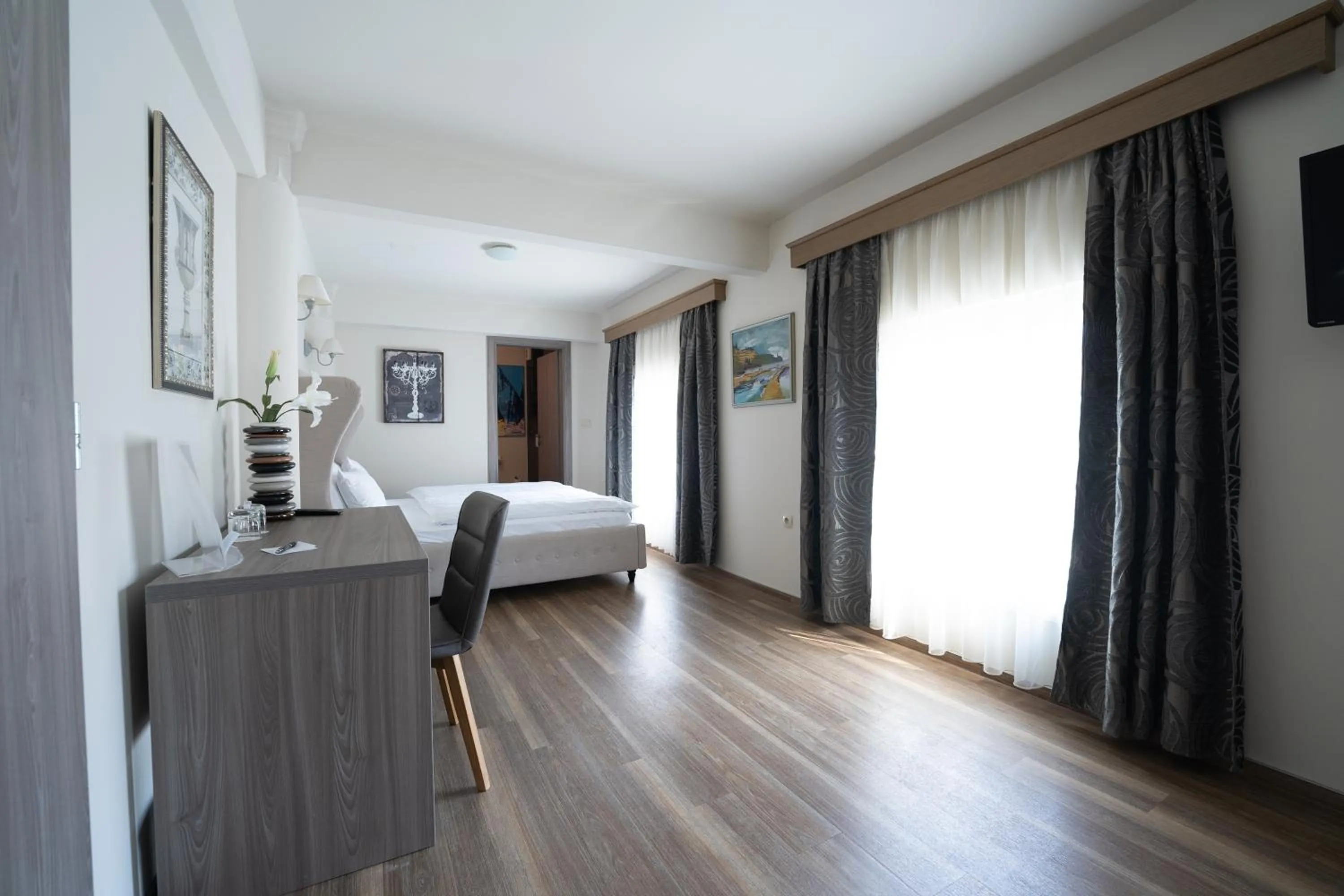 City view in Hotel Piran