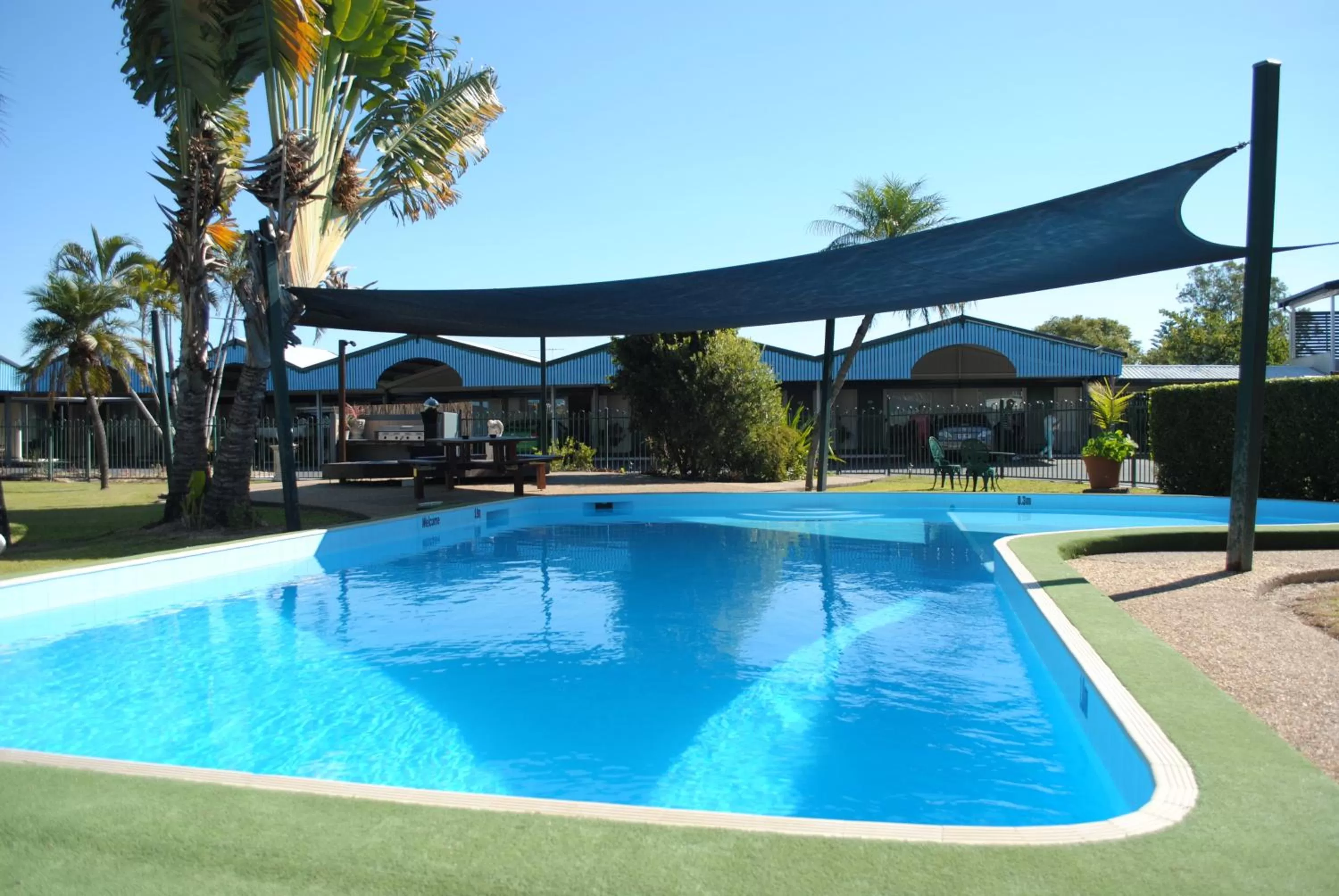 Swimming pool in David Motor Inn