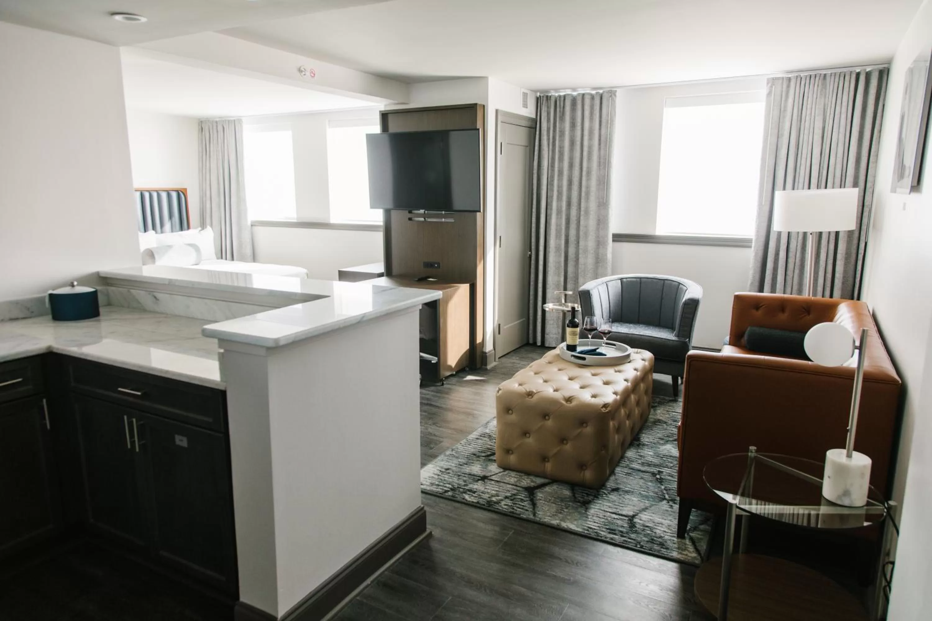 Living room in Hotel Legends