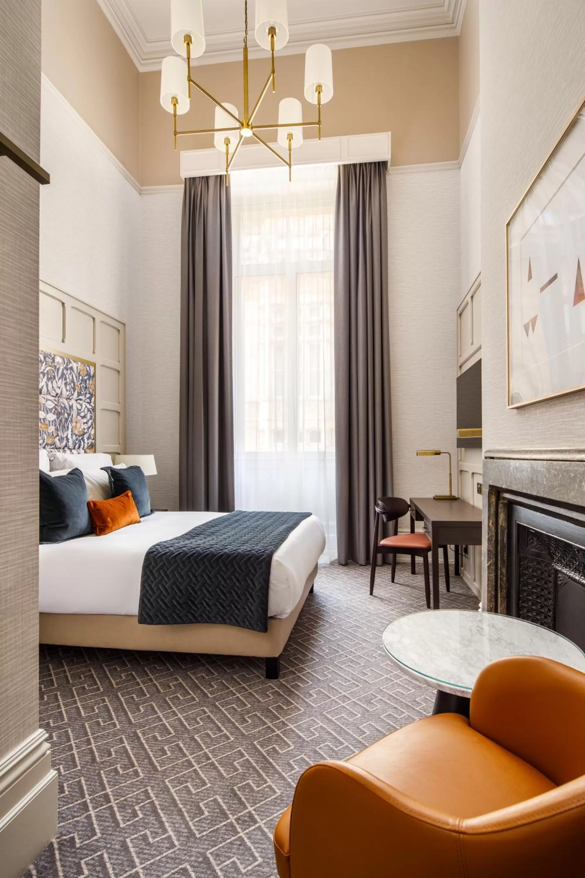 Bedroom, Bed in The Municipal Hotel Liverpool - MGallery