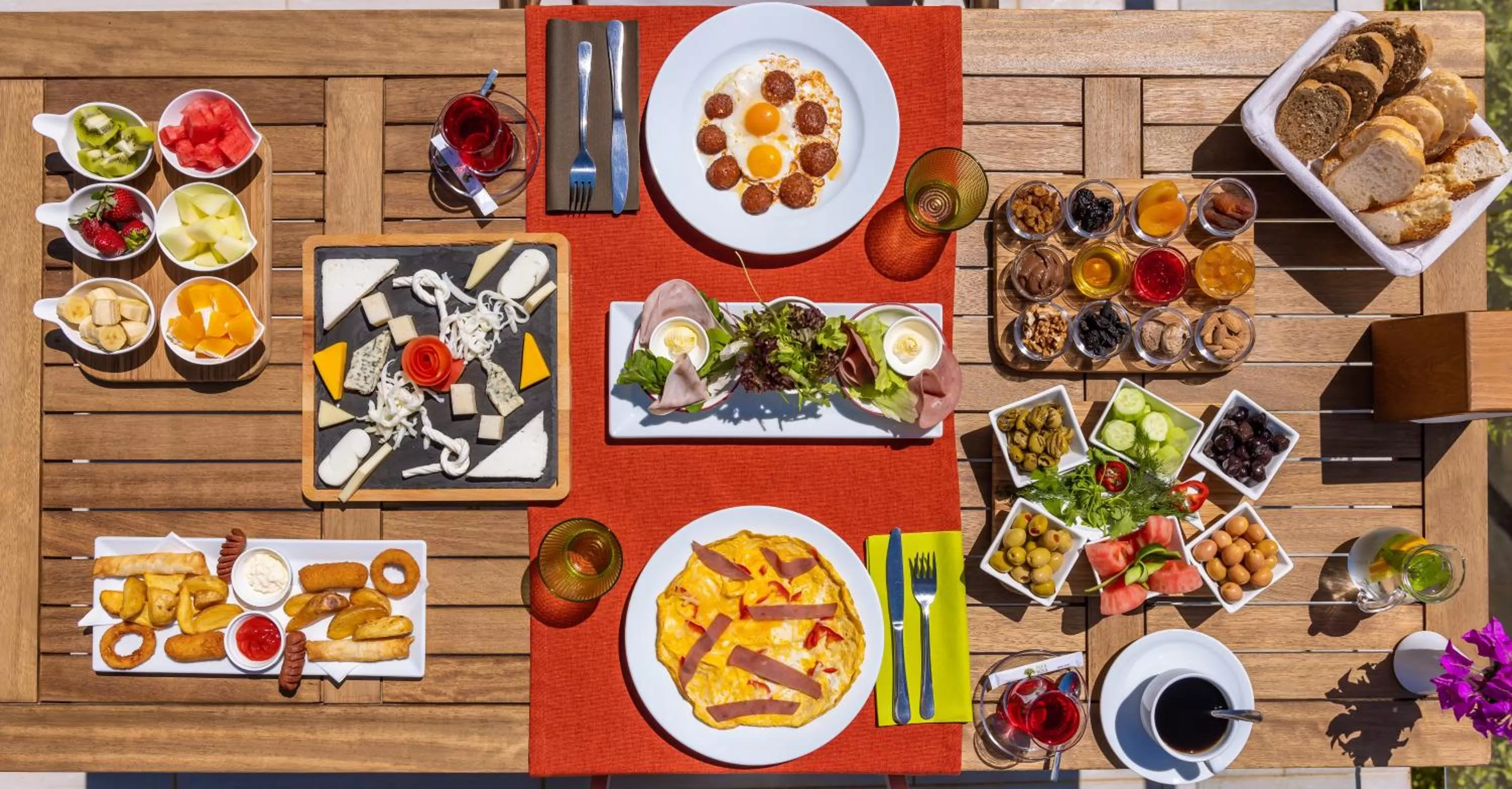 Food close-up in Olea Nova Hotel