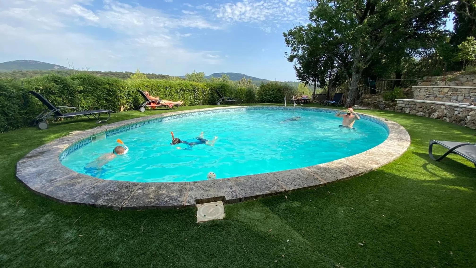 Swimming Pool in Le Moulin de Varrians