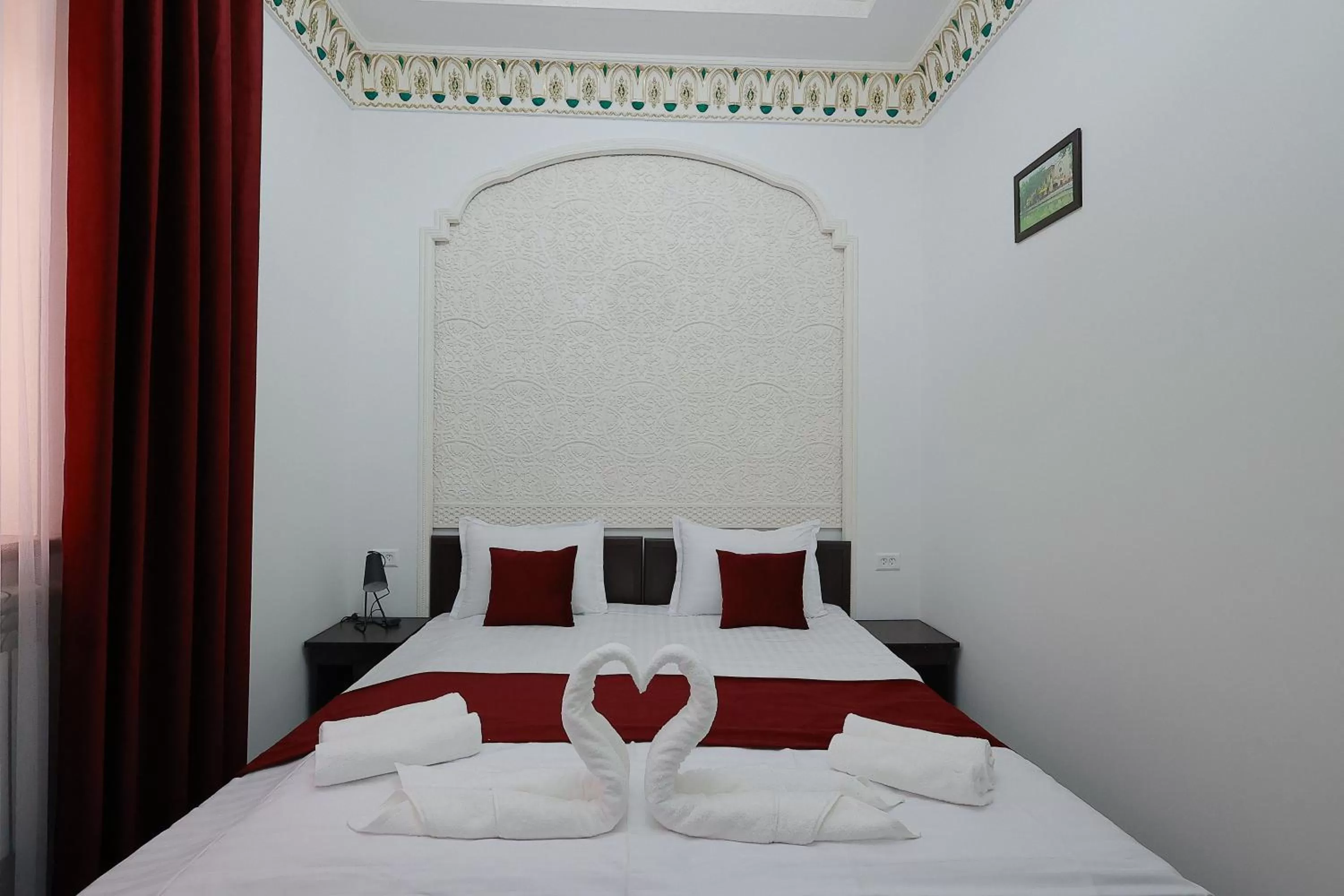 Bed in Jahangir Boutique Bukhara