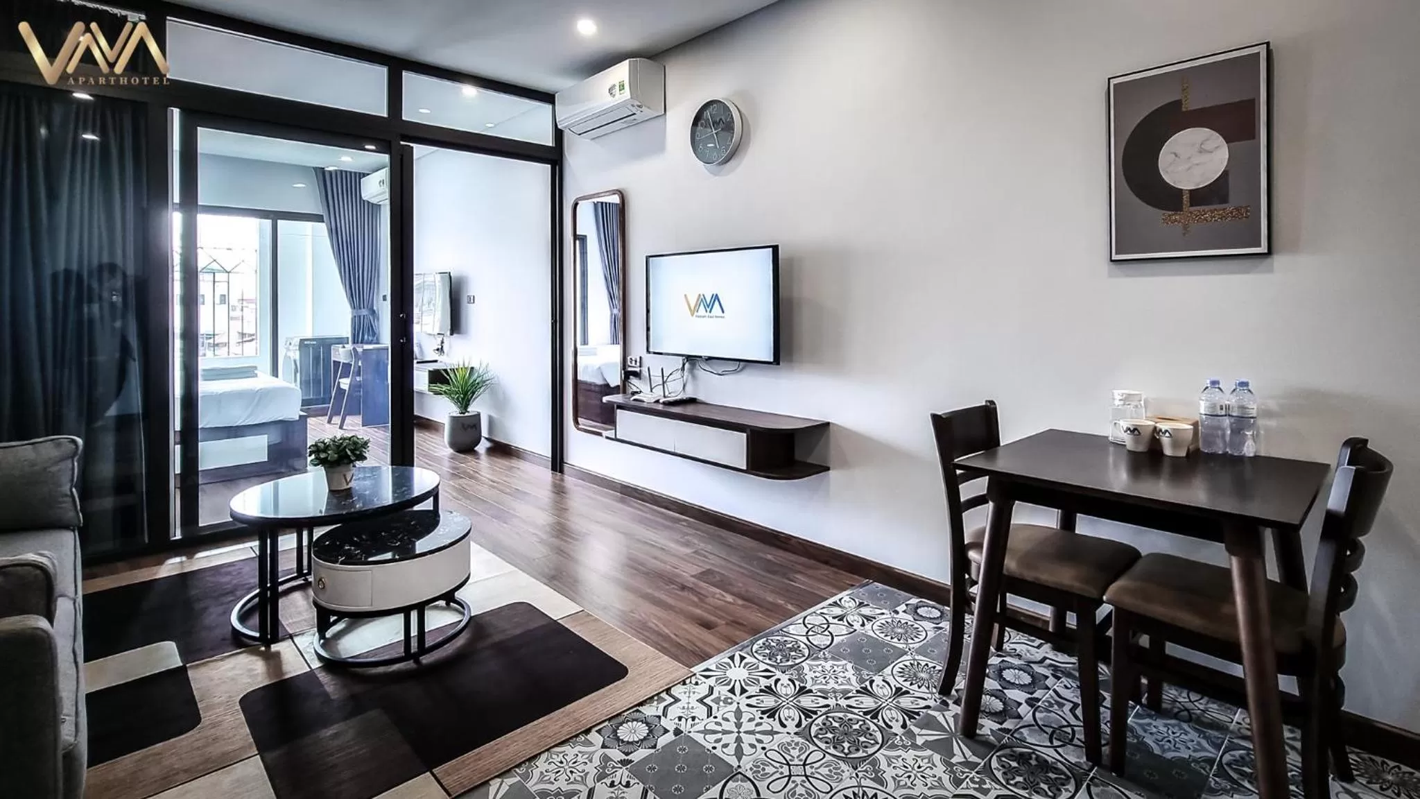 Living room in VNAHOMES APARTHOTEL