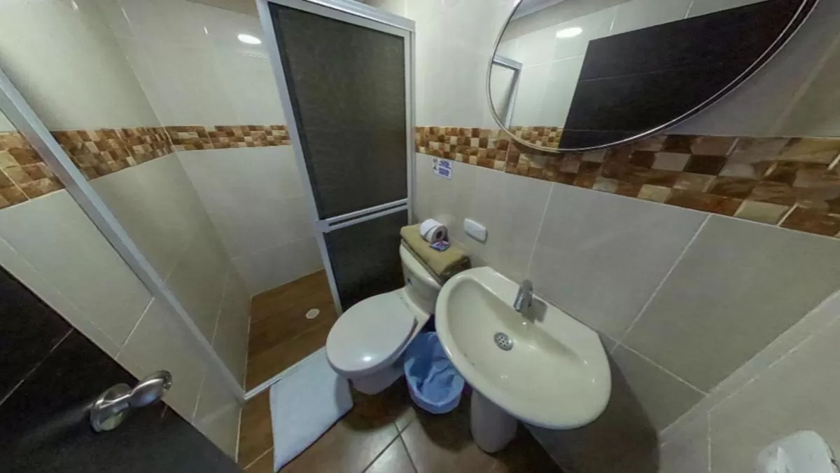 Bathroom in Apartamentos Isla Tropical