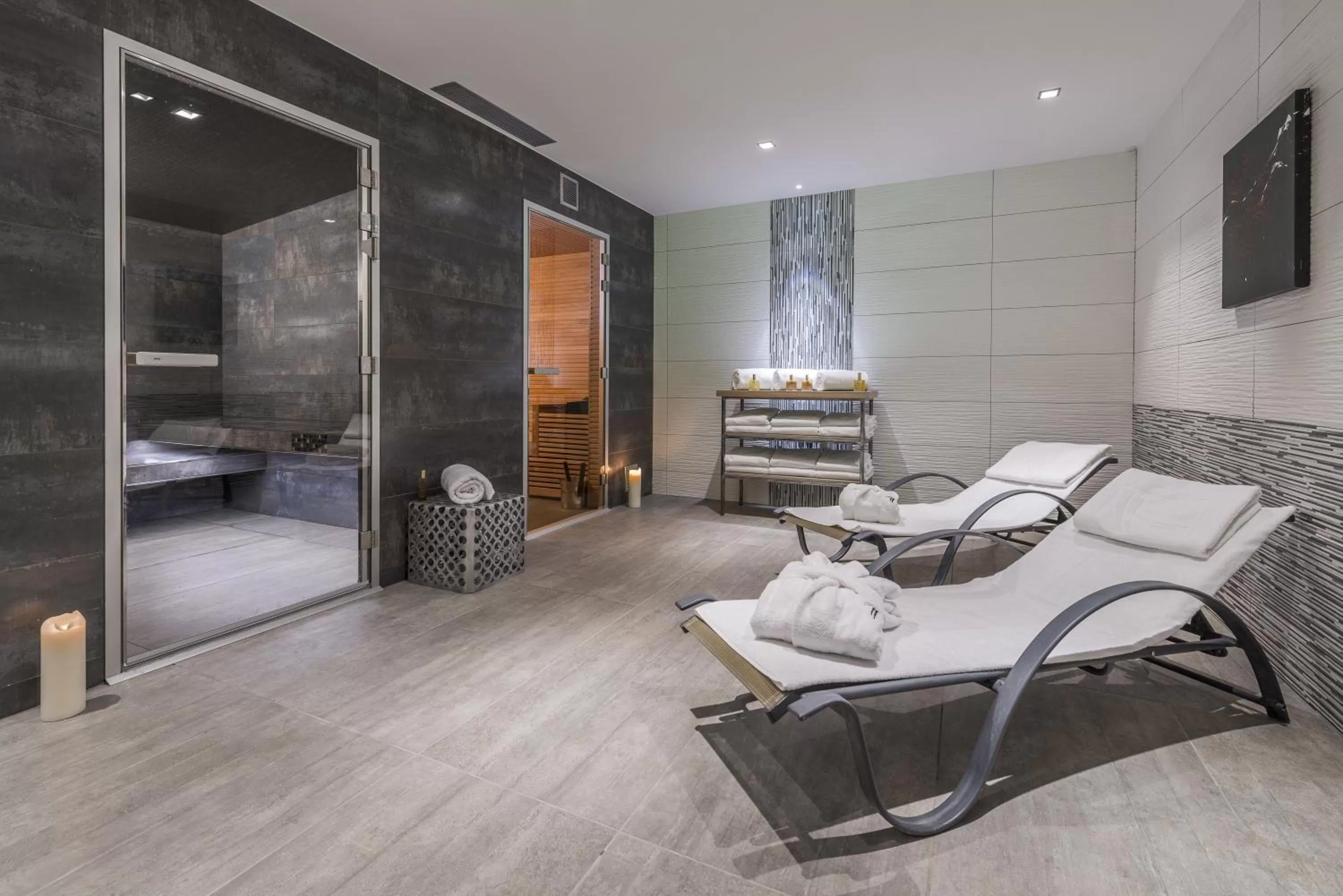 Spa and wellness centre/facilities, Bed in Hotel Le Tremplin