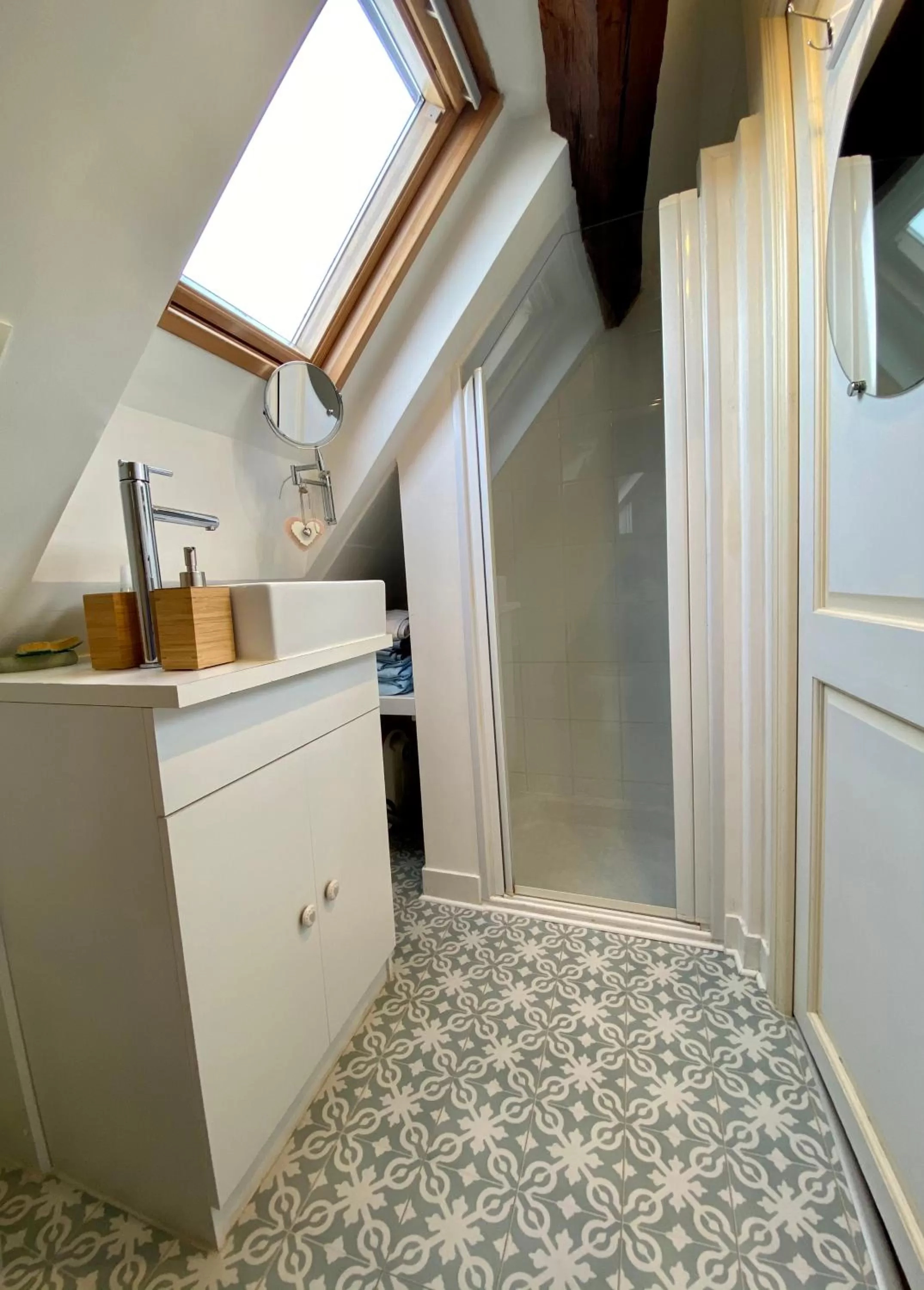 Shower in La maison de Montaboulin