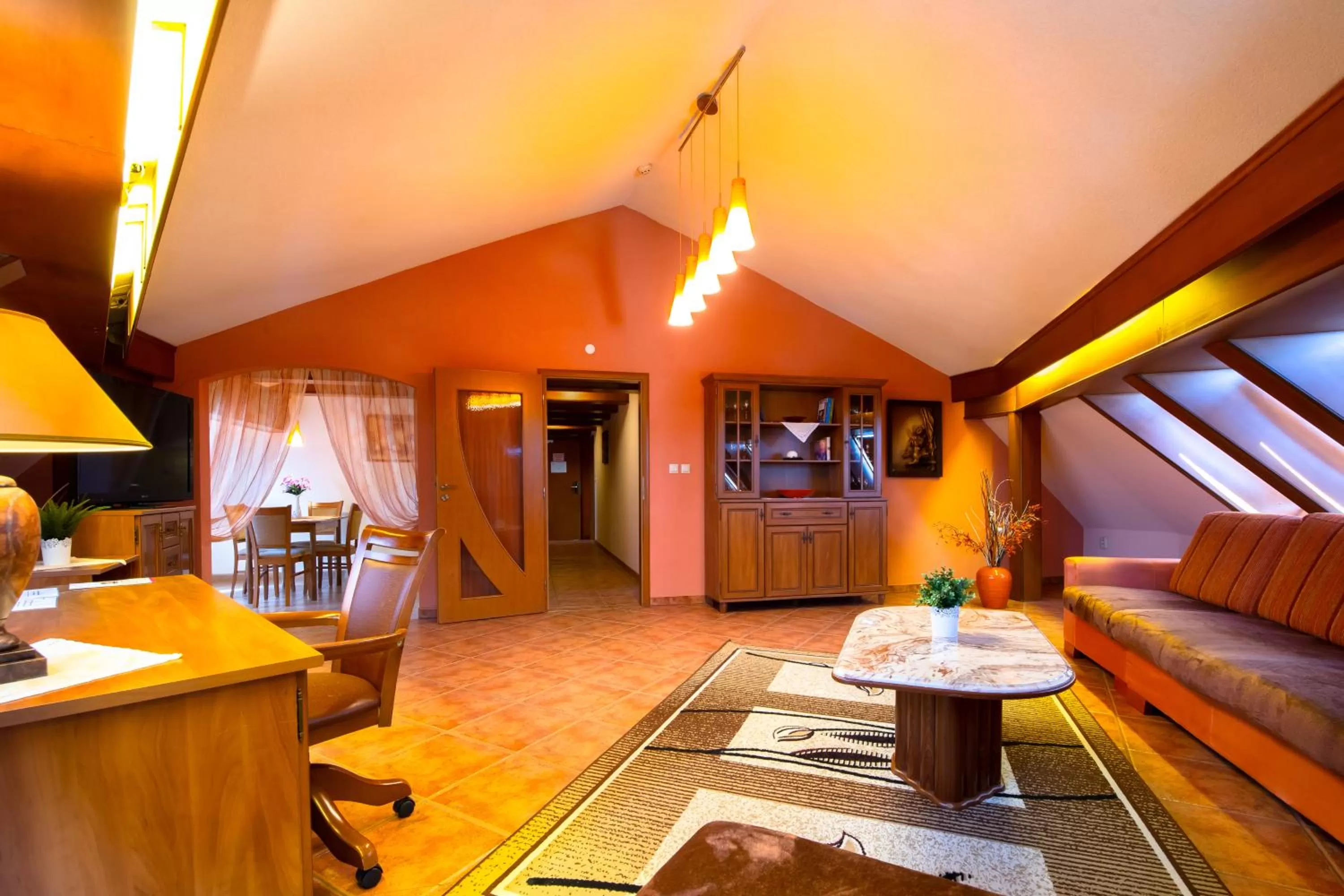 Living room, Seating Area in Spa & Wellness Hotel Orchidea