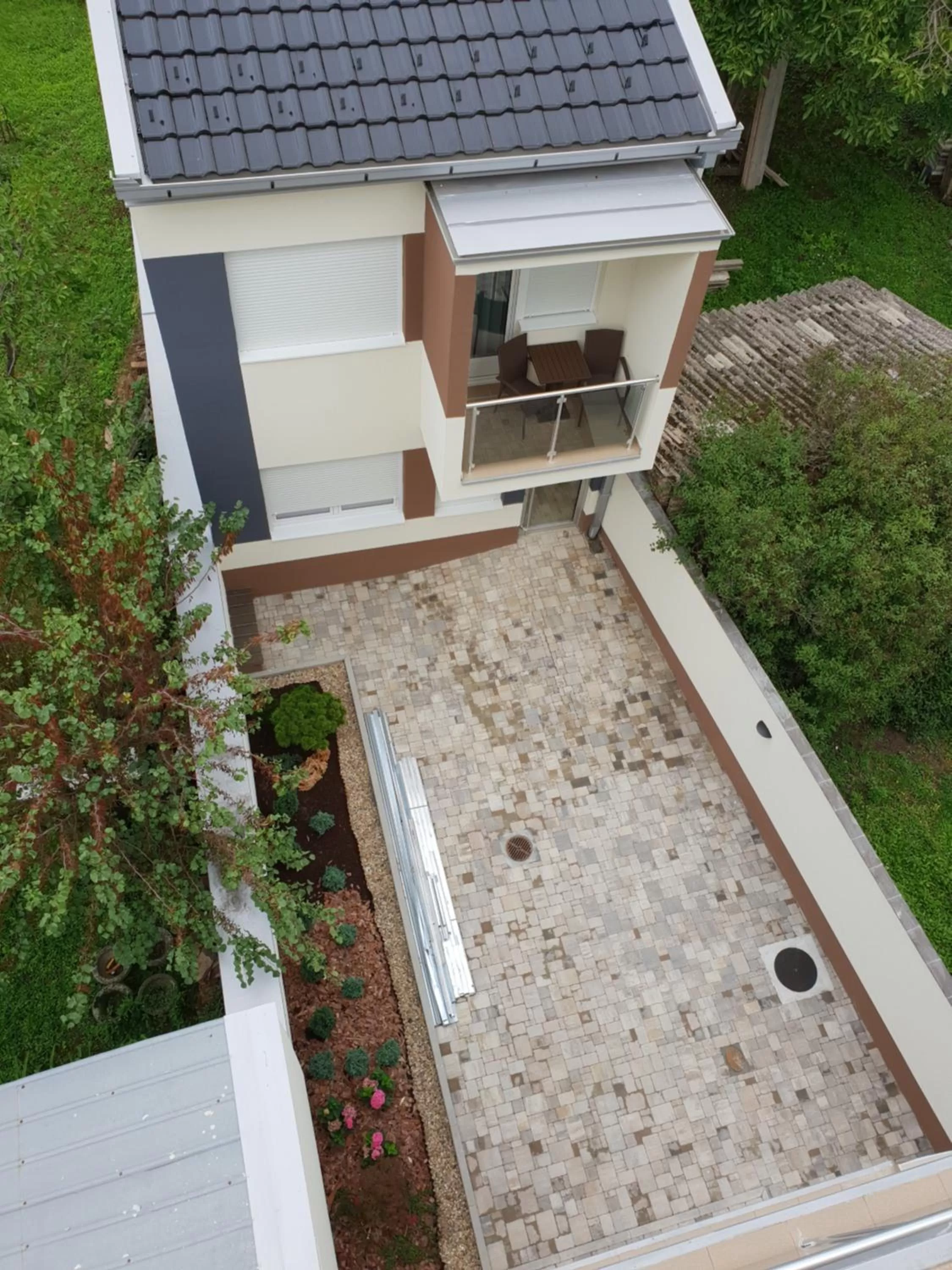 Garden view in Konak Kutko