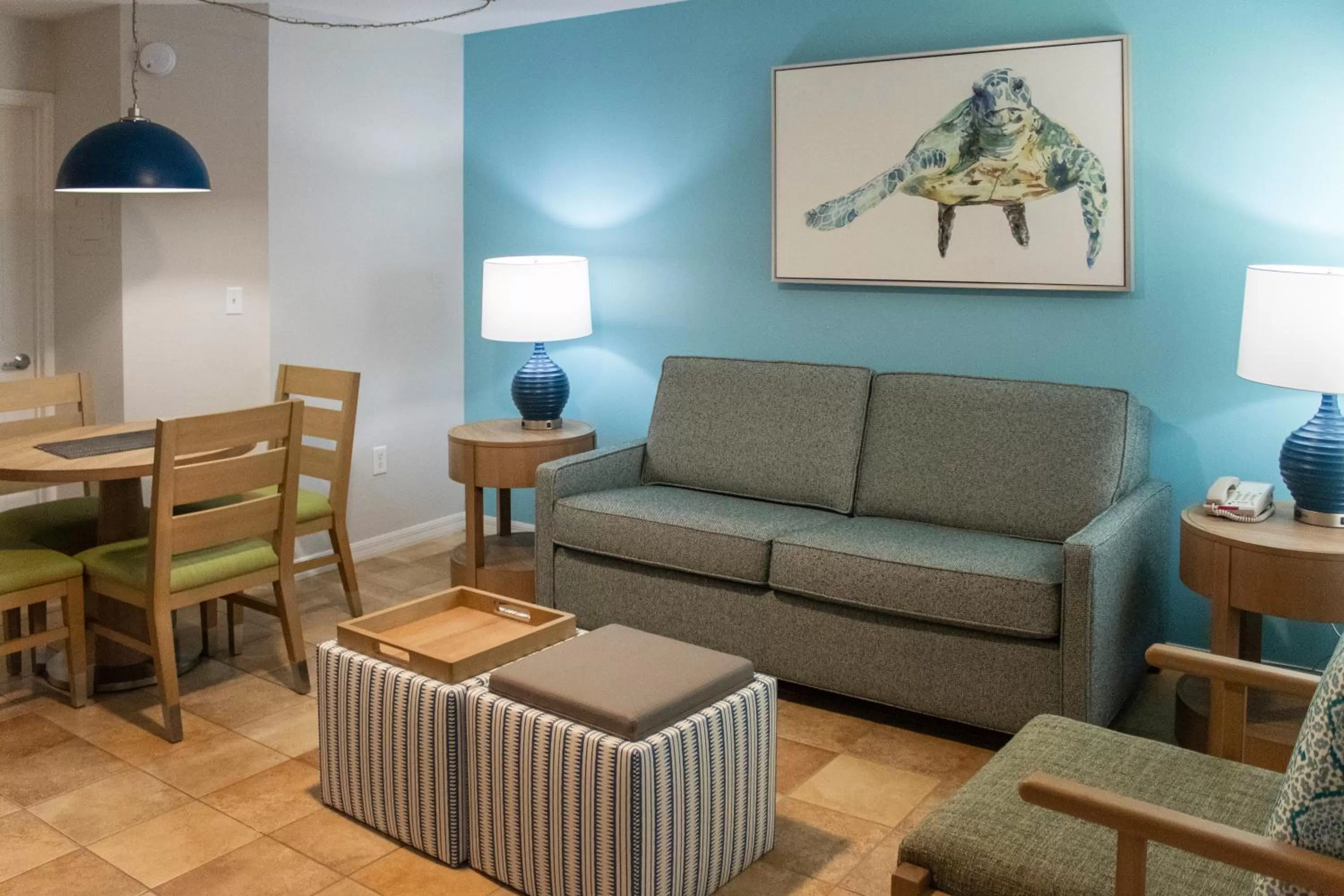 Living room in Barefoot'n Resort