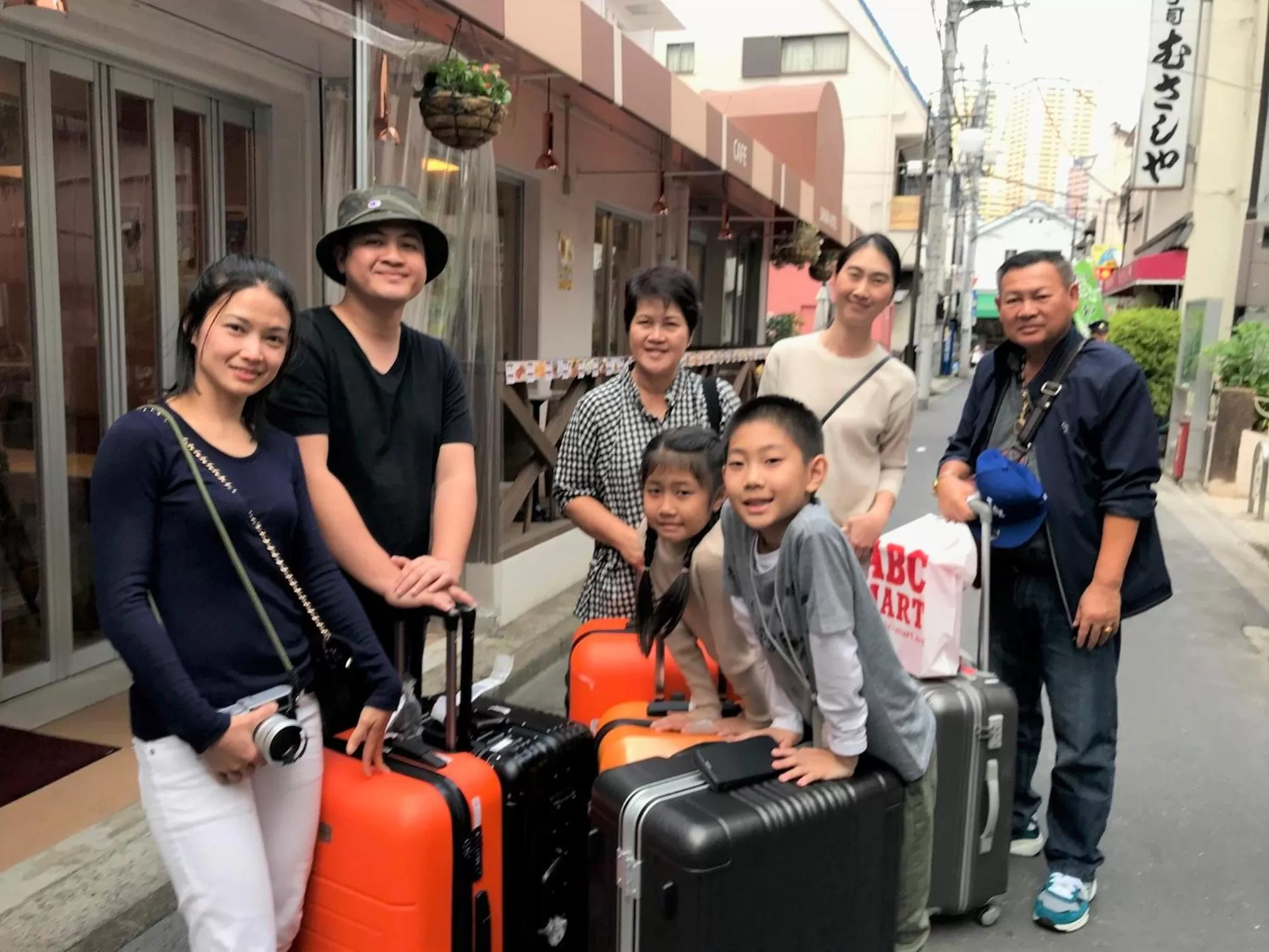 People in Sakura Hotel Nippori