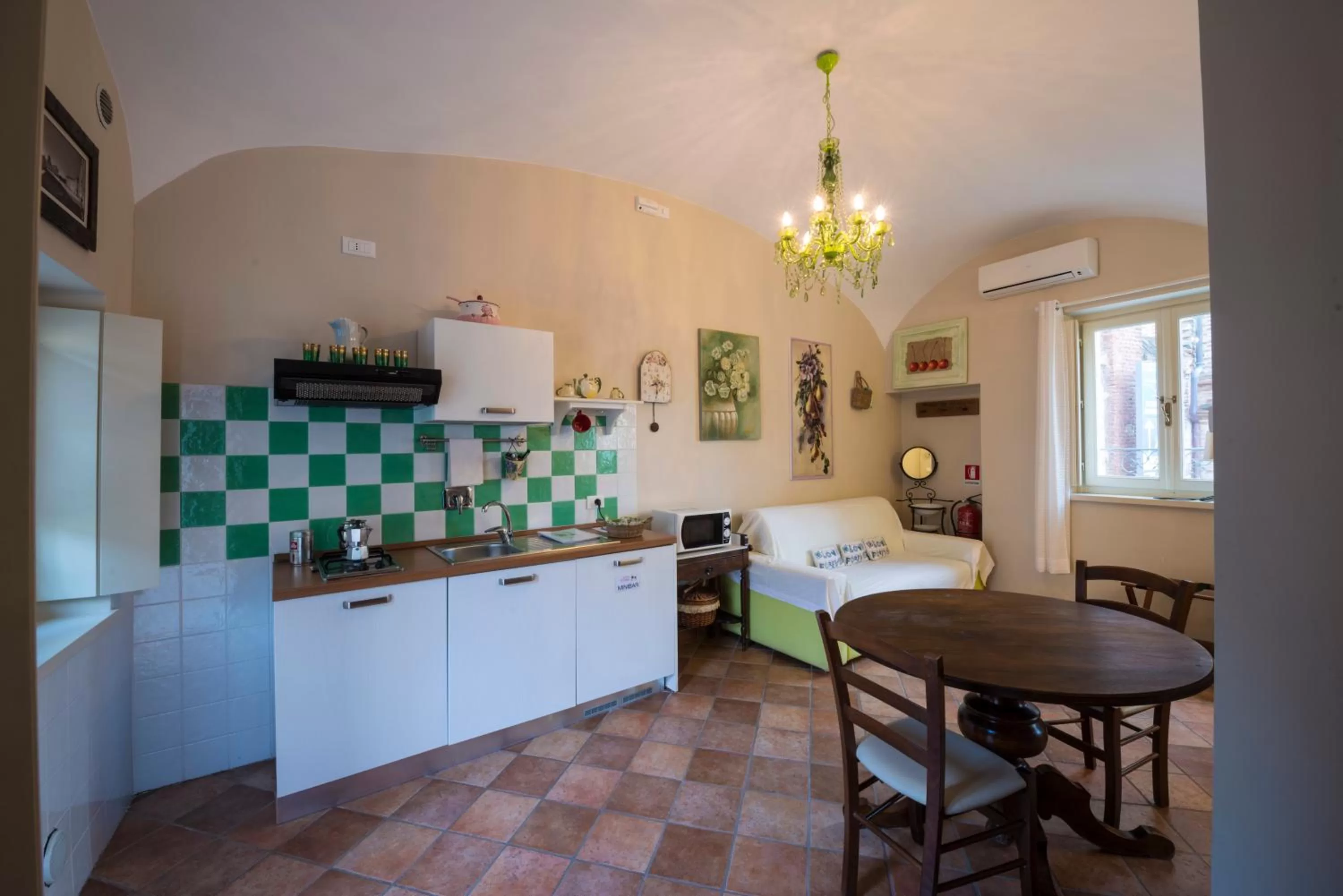 Kitchen or kitchenette in Residence La Pera Bugiarda