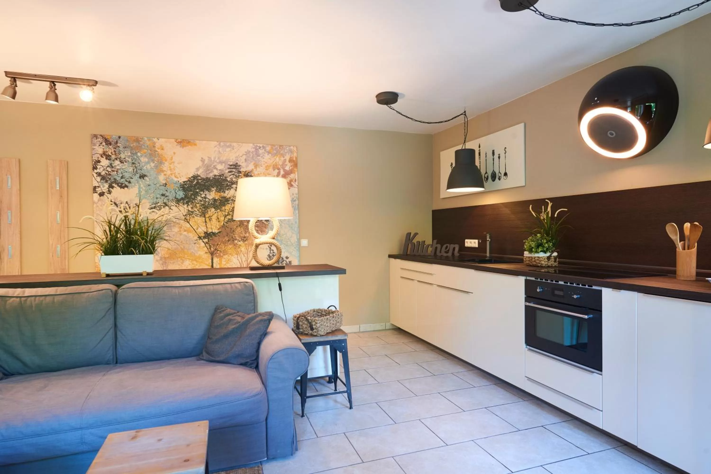 Kitchen or kitchenette in Hotel Zur Alten Brücke