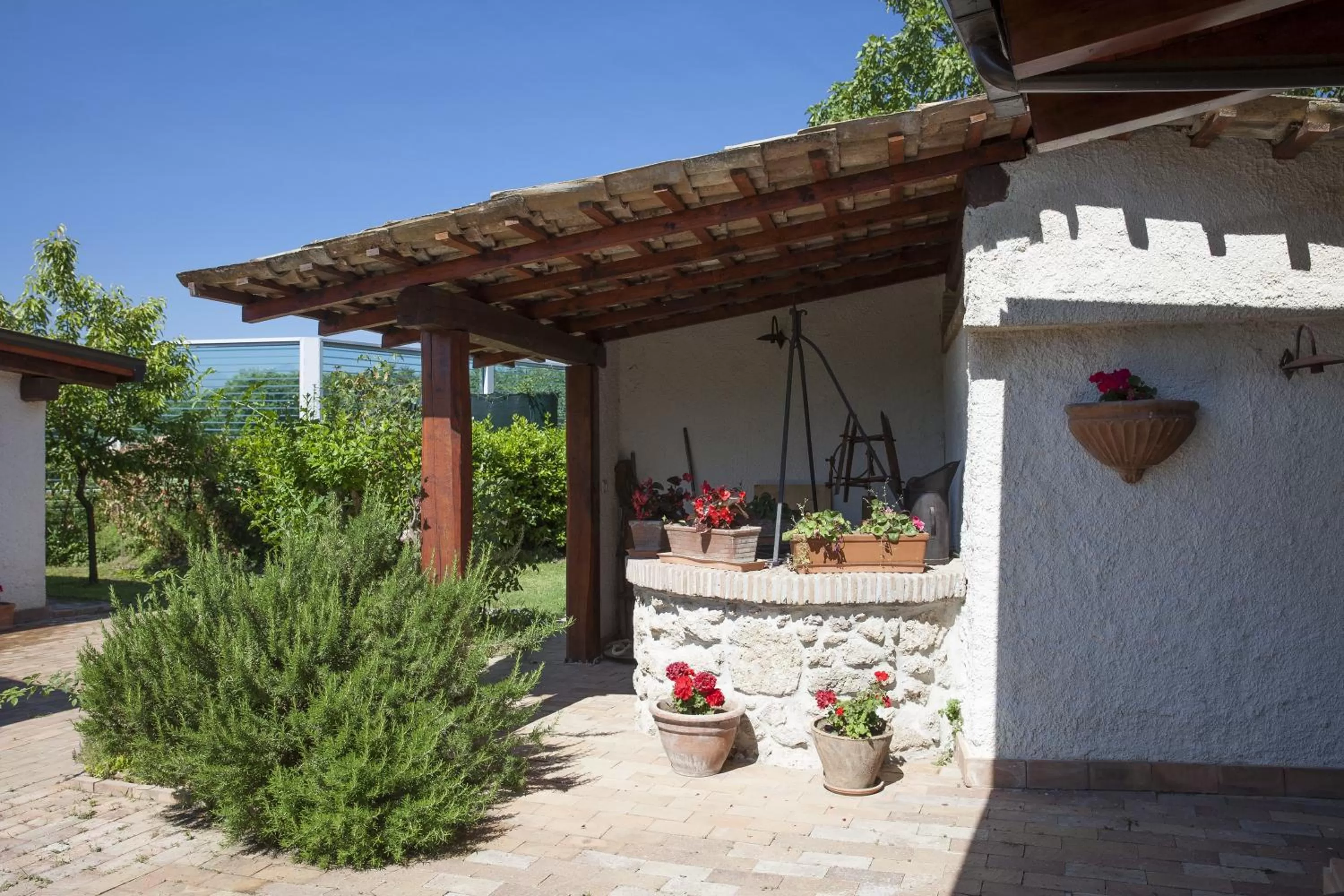 Garden in Antico Casale Spezia Pelagalli