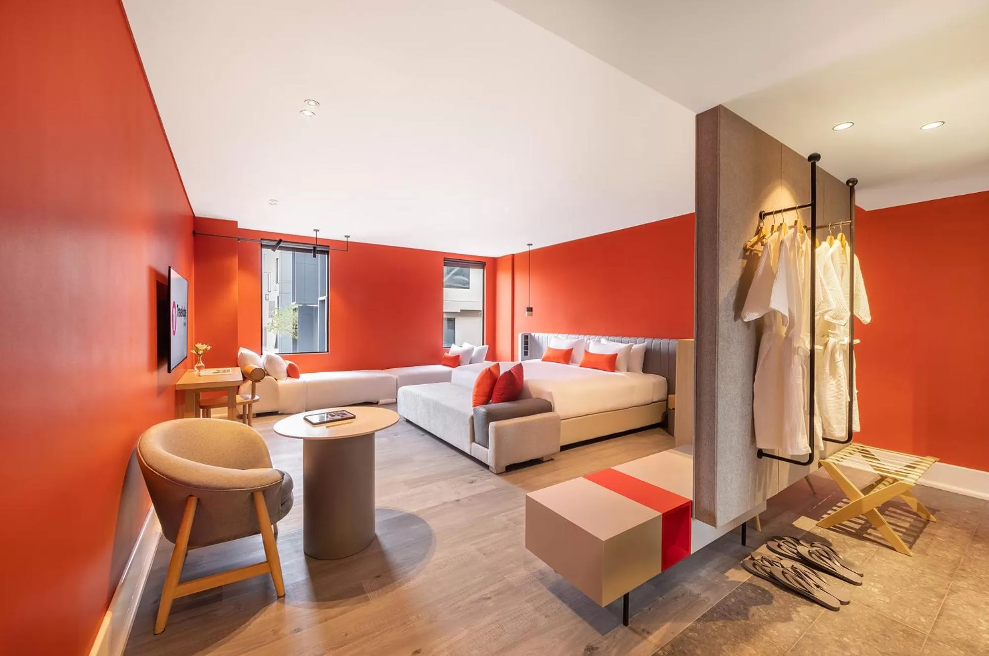 Photo of the whole room, Bed in Travelodge Nimman