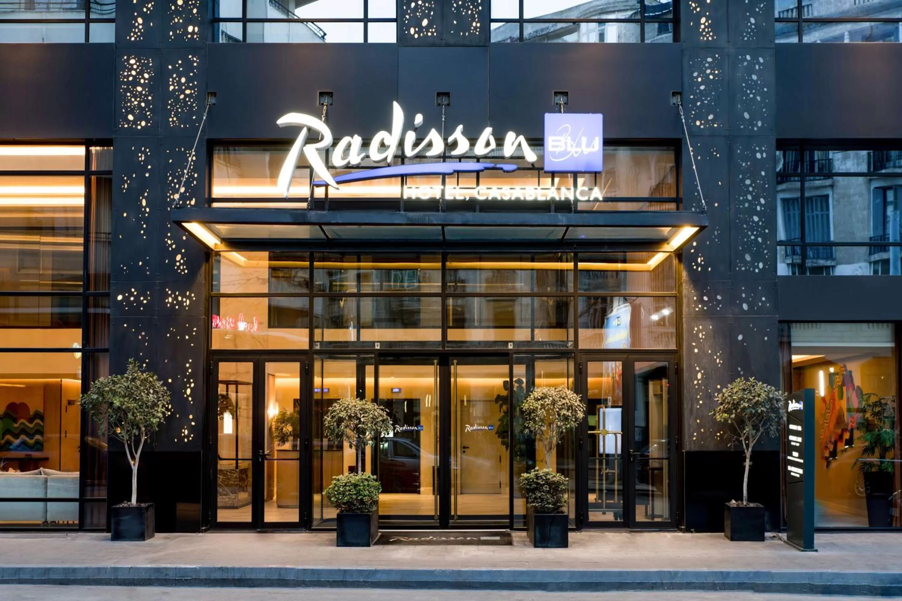 Property building in Radisson Blu Hotel Casablanca City Center
