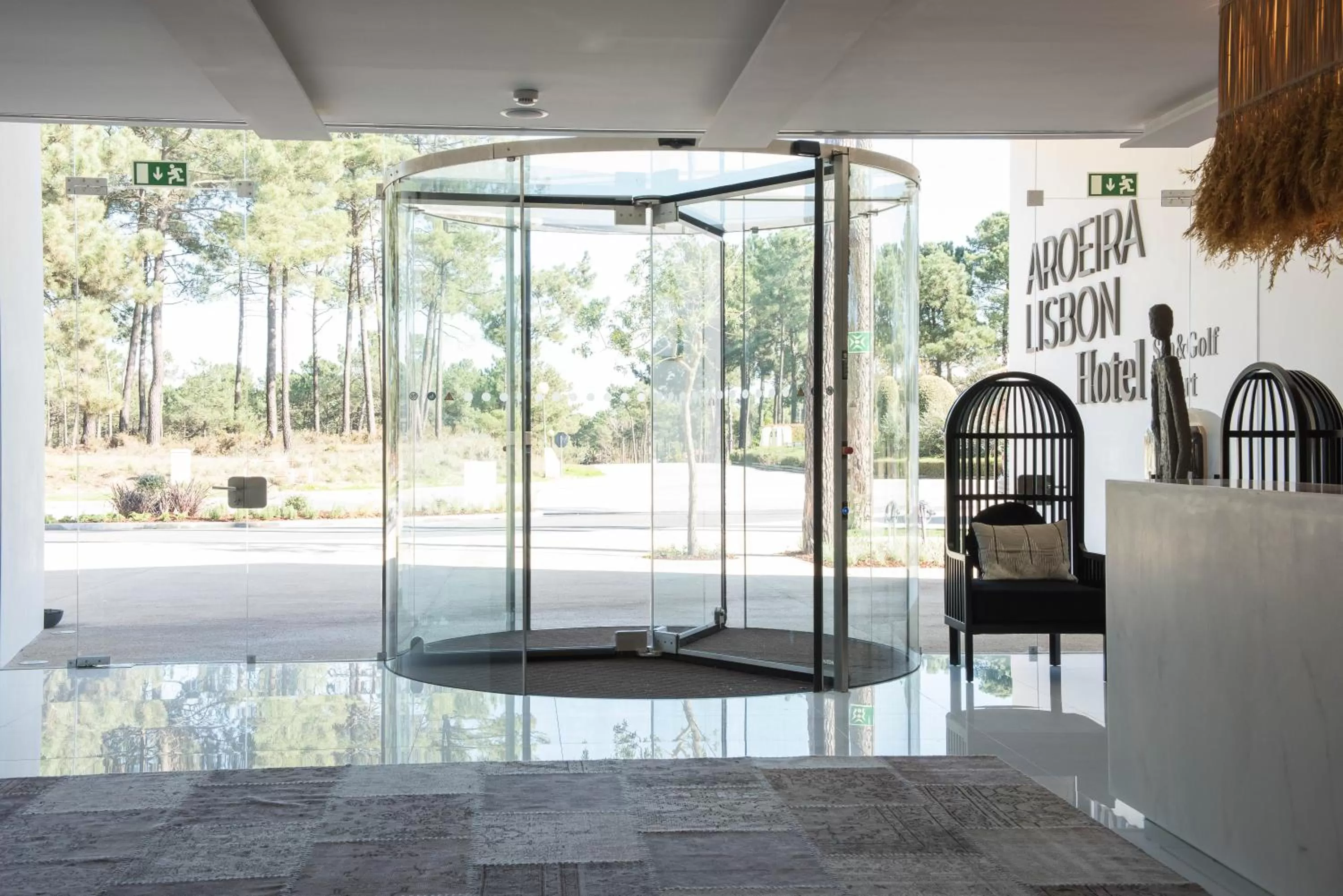 Facade/entrance in Aroeira Lisbon Hotel - Sea & Golf