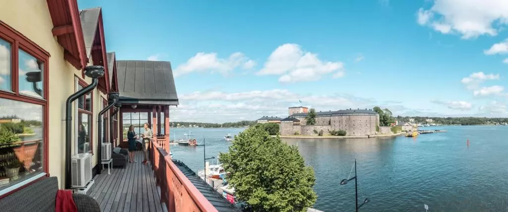 Balcony/Terrace in Waxholms Hotell