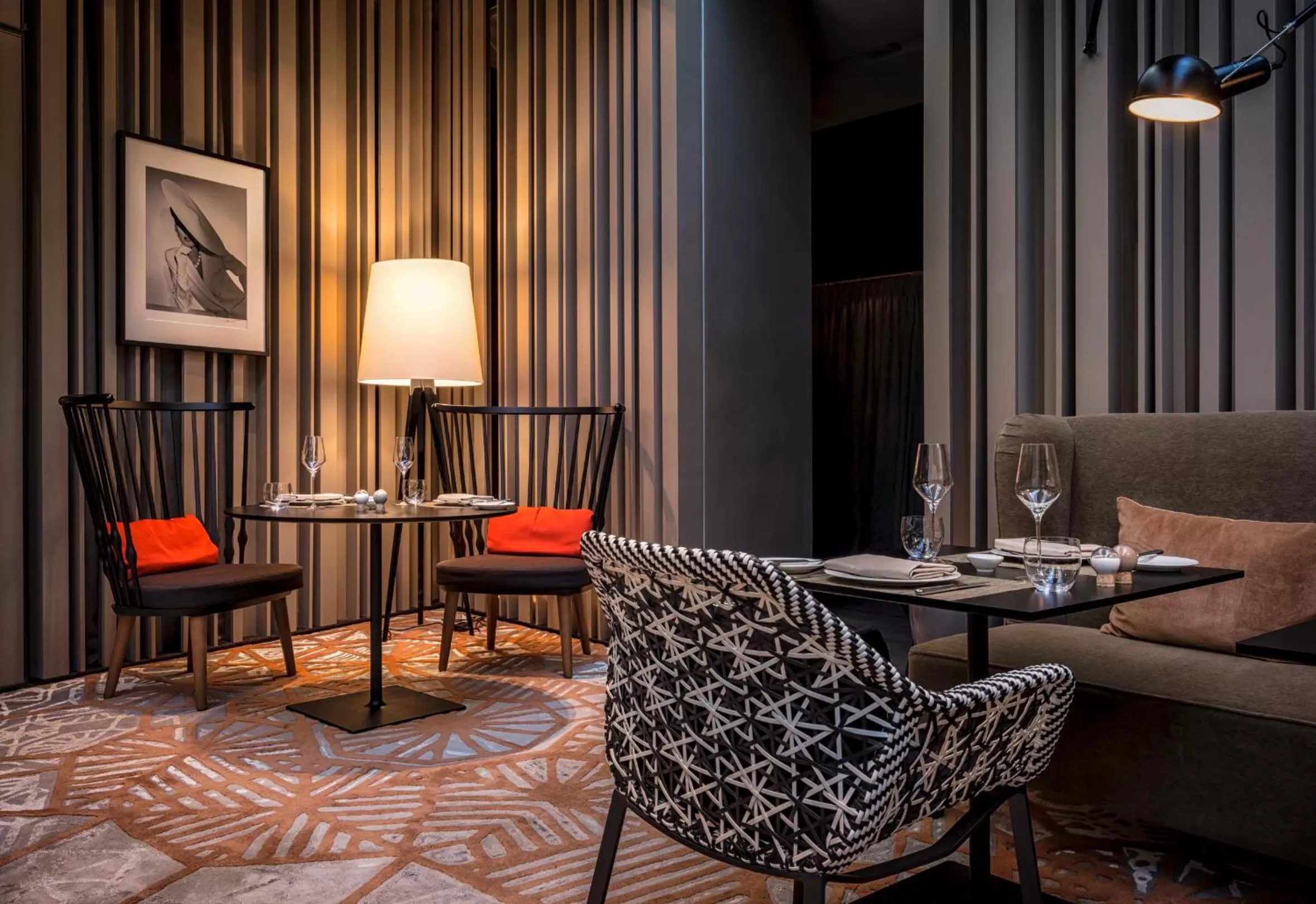 Restaurant/places to eat in Das Stue