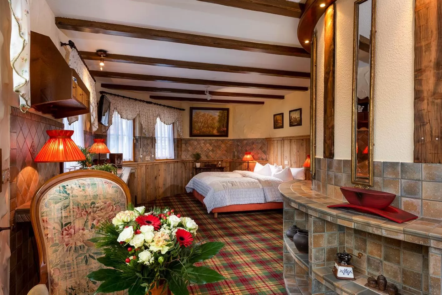 Bed in Wellnesshotel Seeschlößchen - Privat- Spa & Naturresort