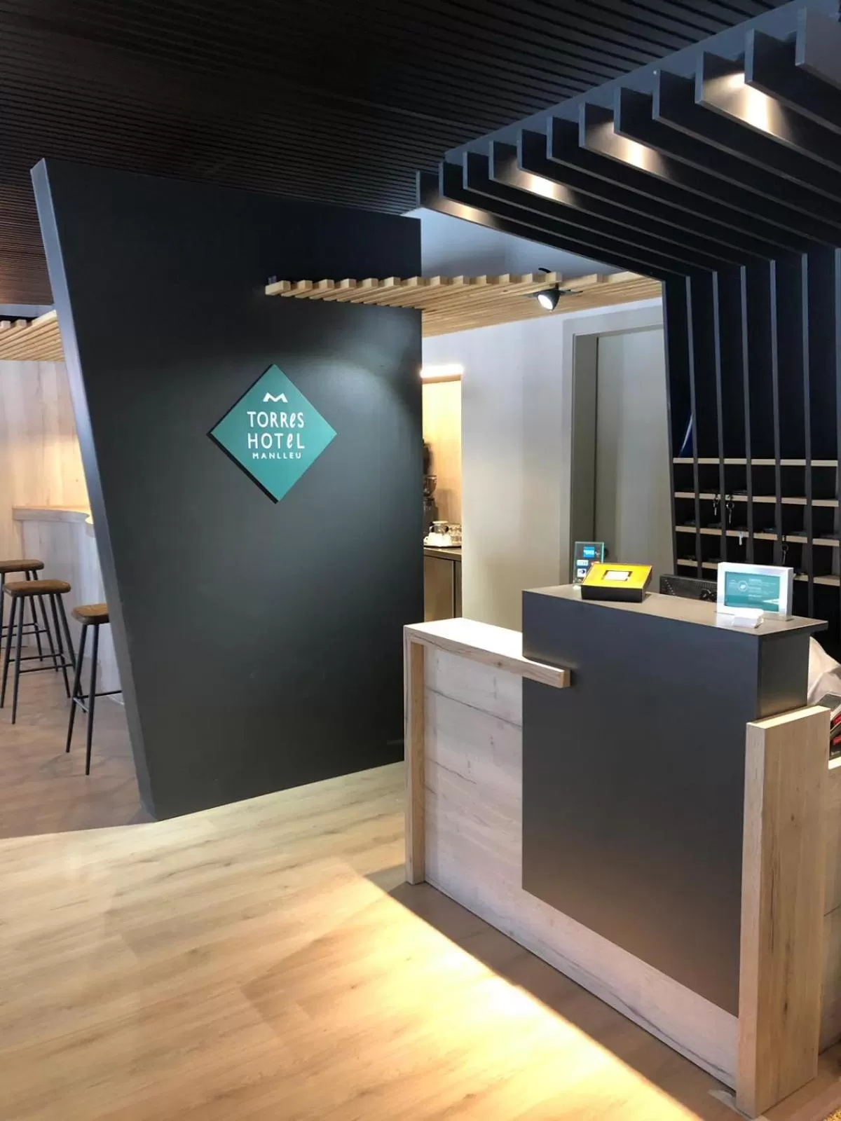 Lobby or reception in Hotel Torres Manlleu