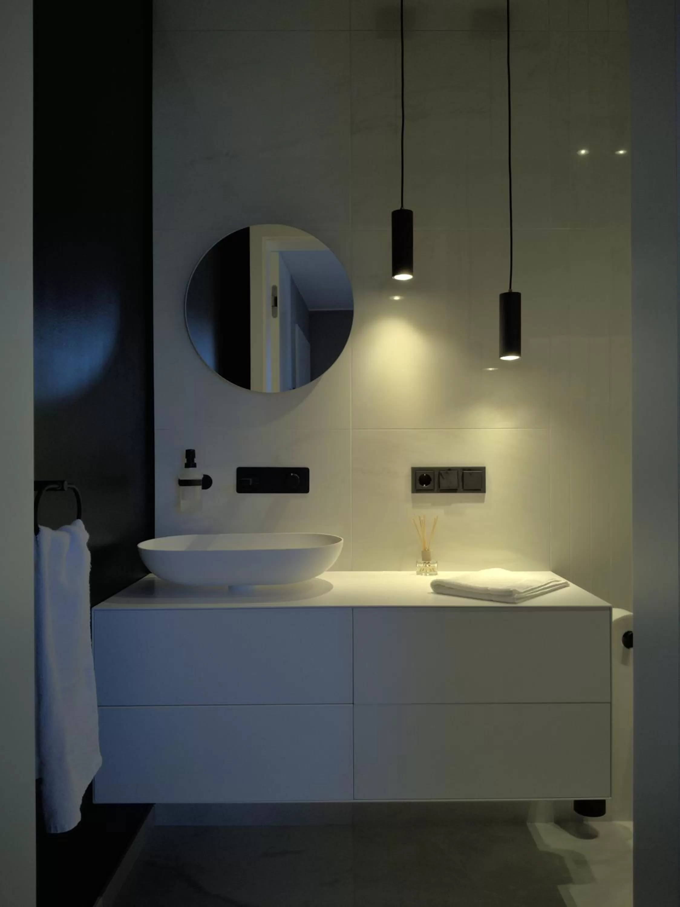 Bathroom in Ferienhaus Stadtblick