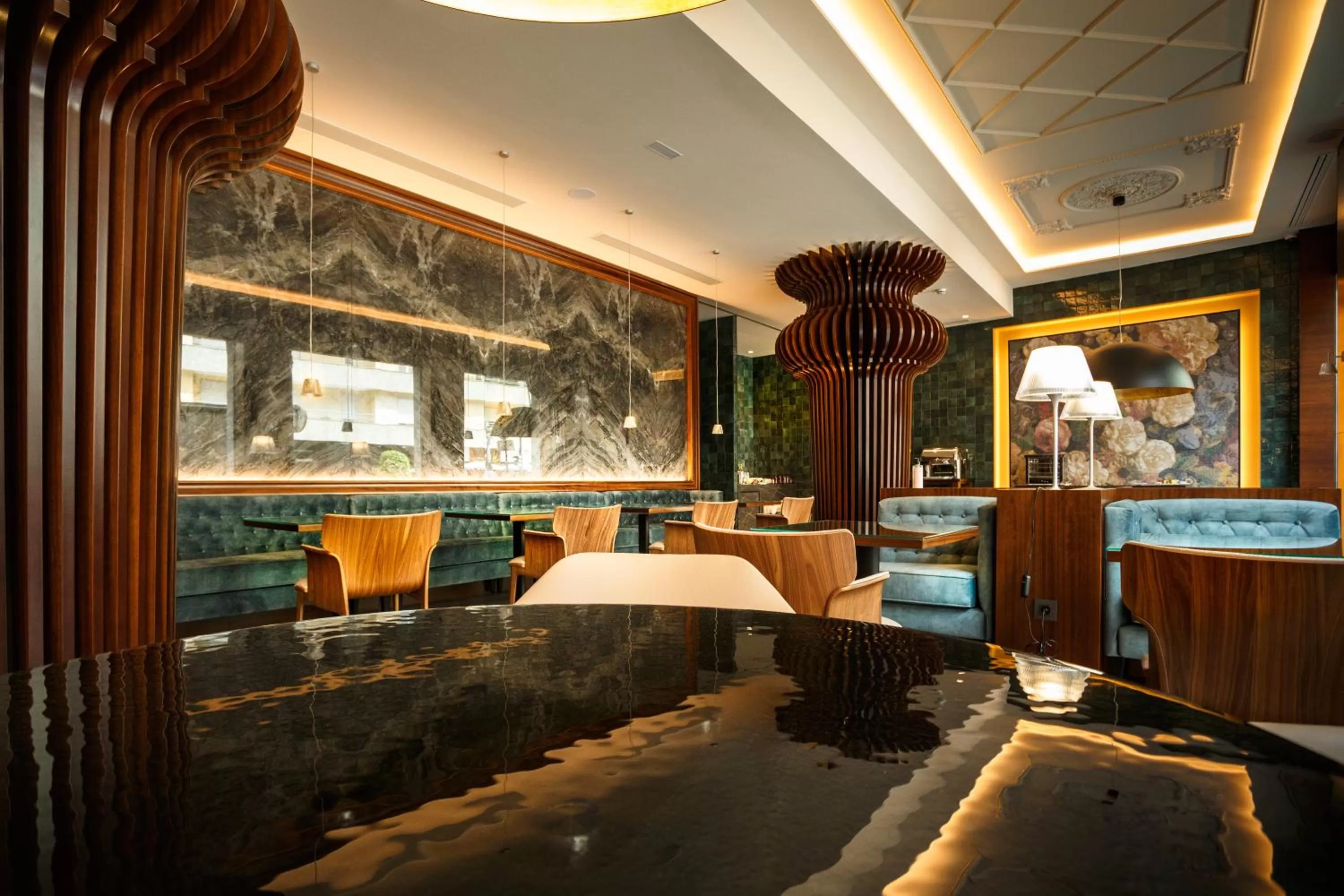 Lobby or reception in Hotel Dauro Premier