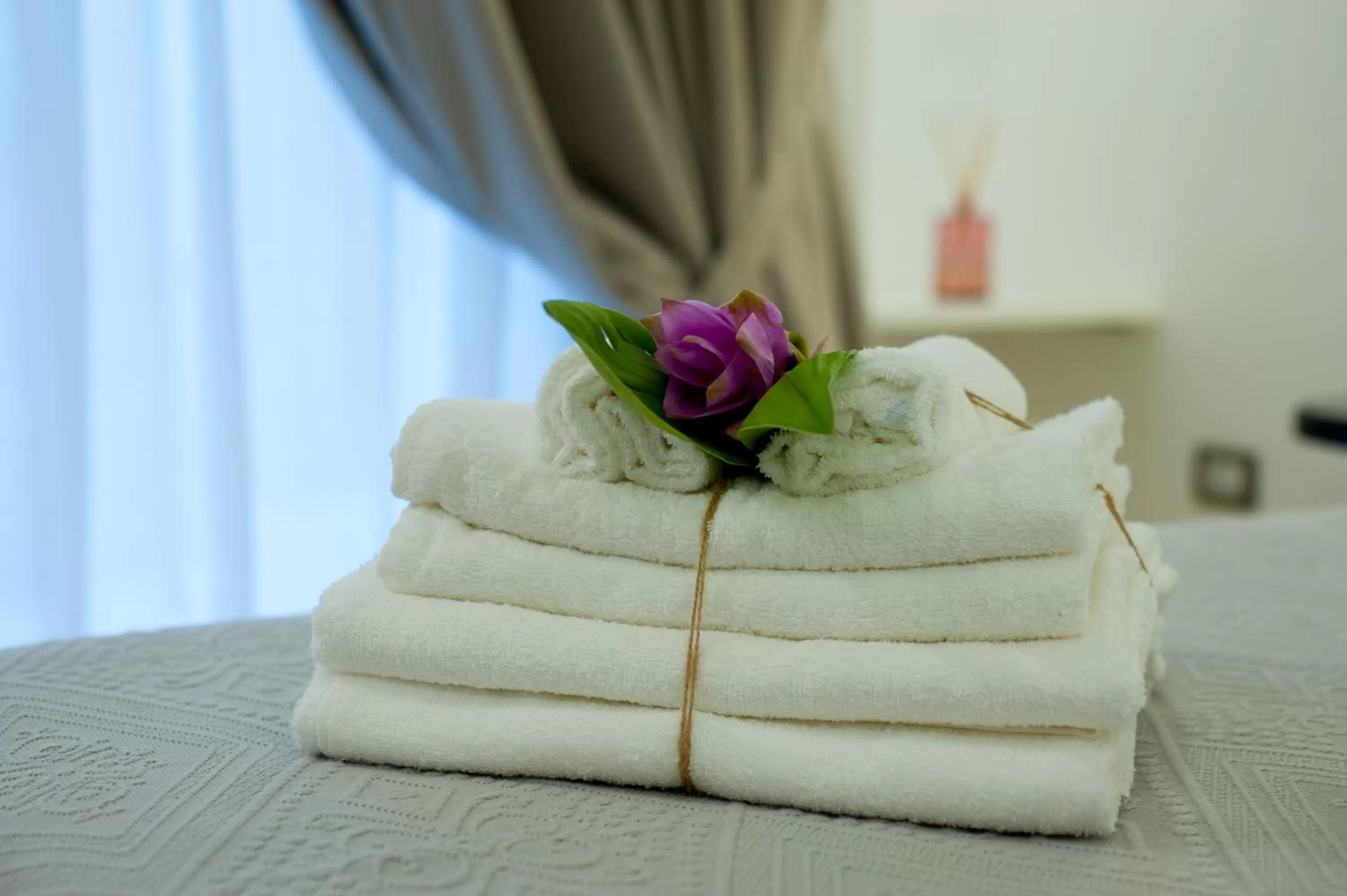 Decorative detail, Bed in Tabula Maris B&B