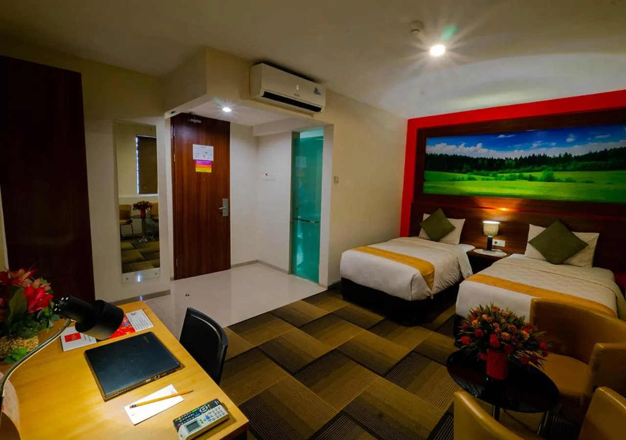 Bed in Miyanna Hotel