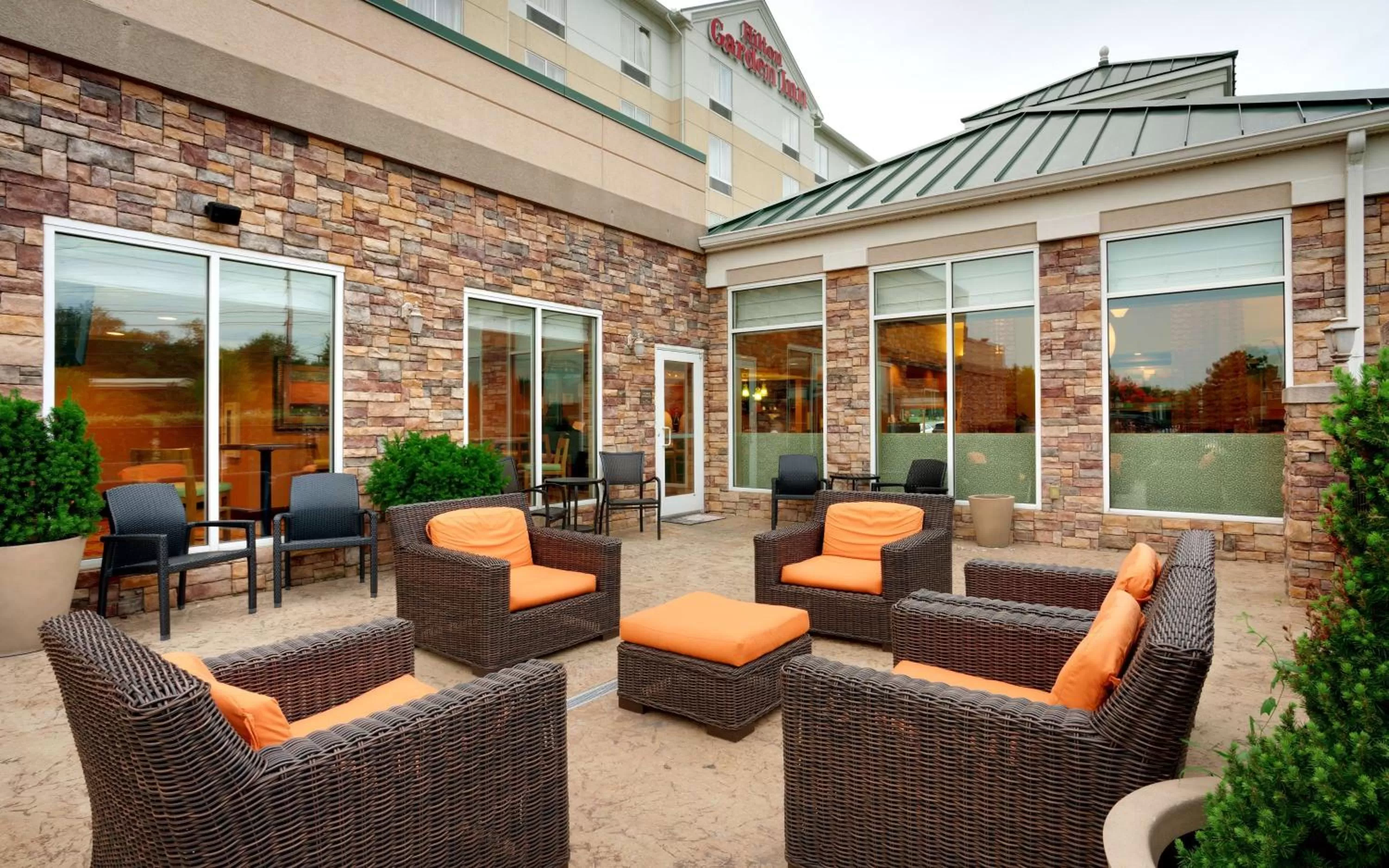 Patio in Hilton Garden Inn Clarksville