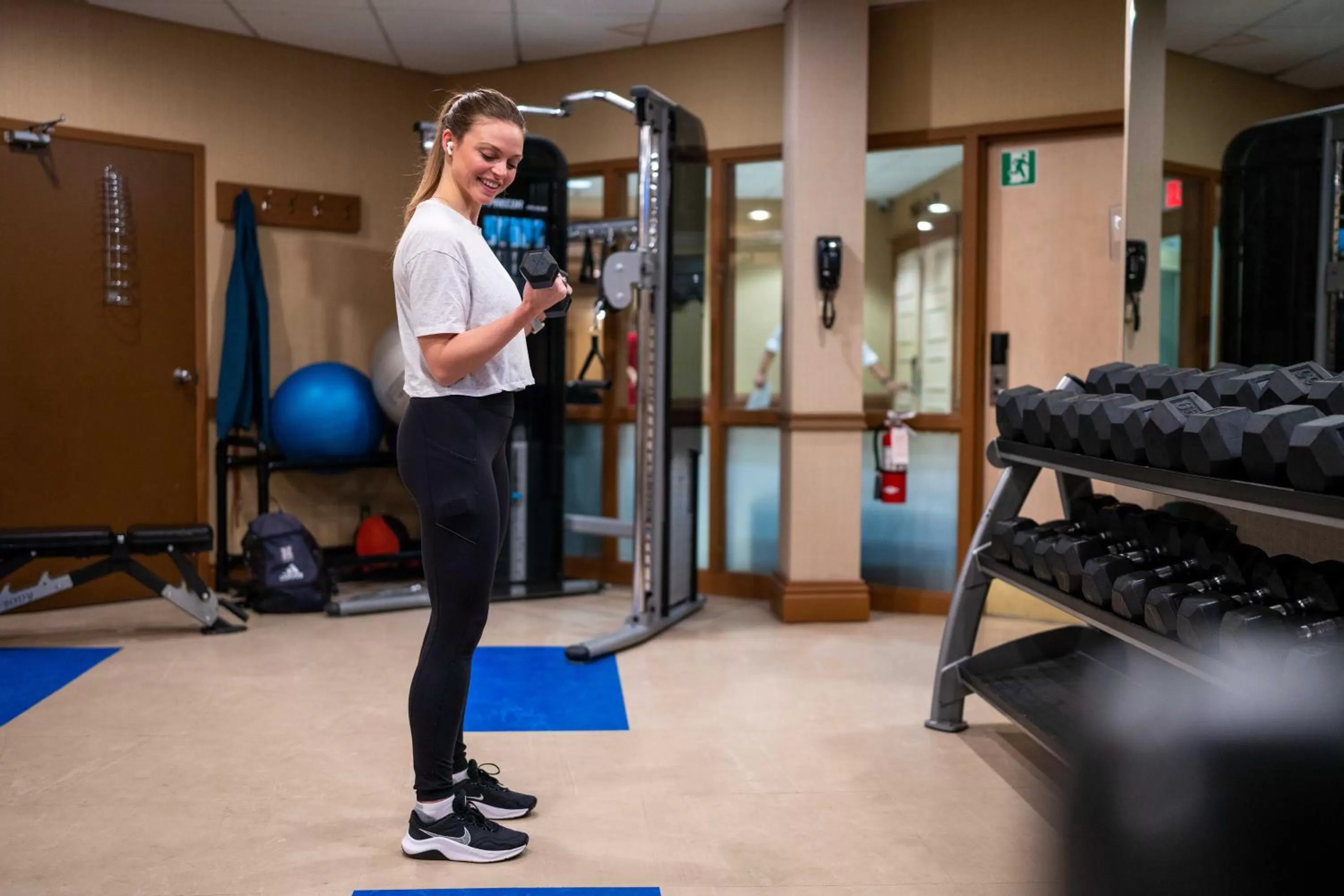 Fitness centre/facilities in Lake Louise Inn