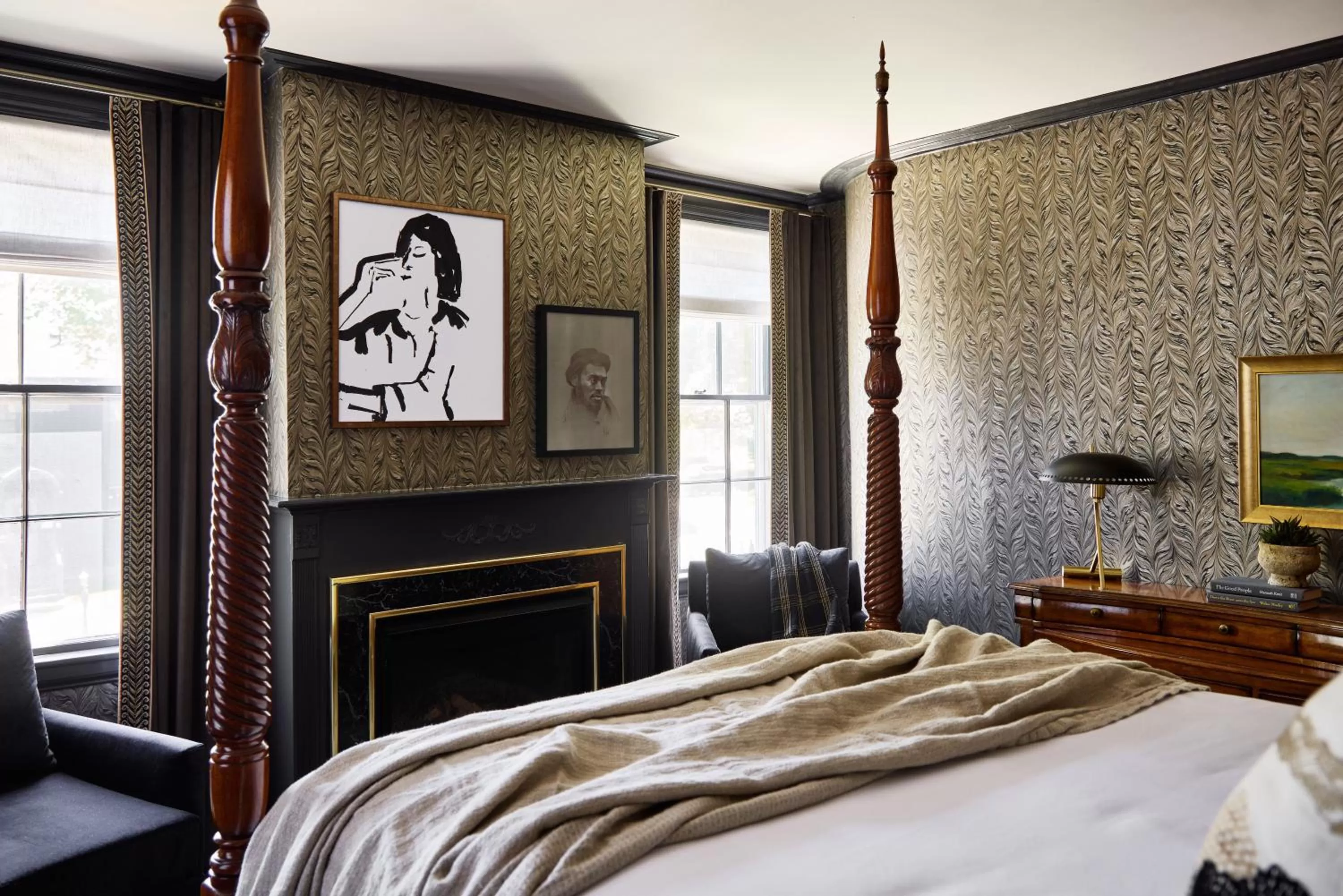 Photo of the whole room, Bed in Kennebunkport Captains Collection