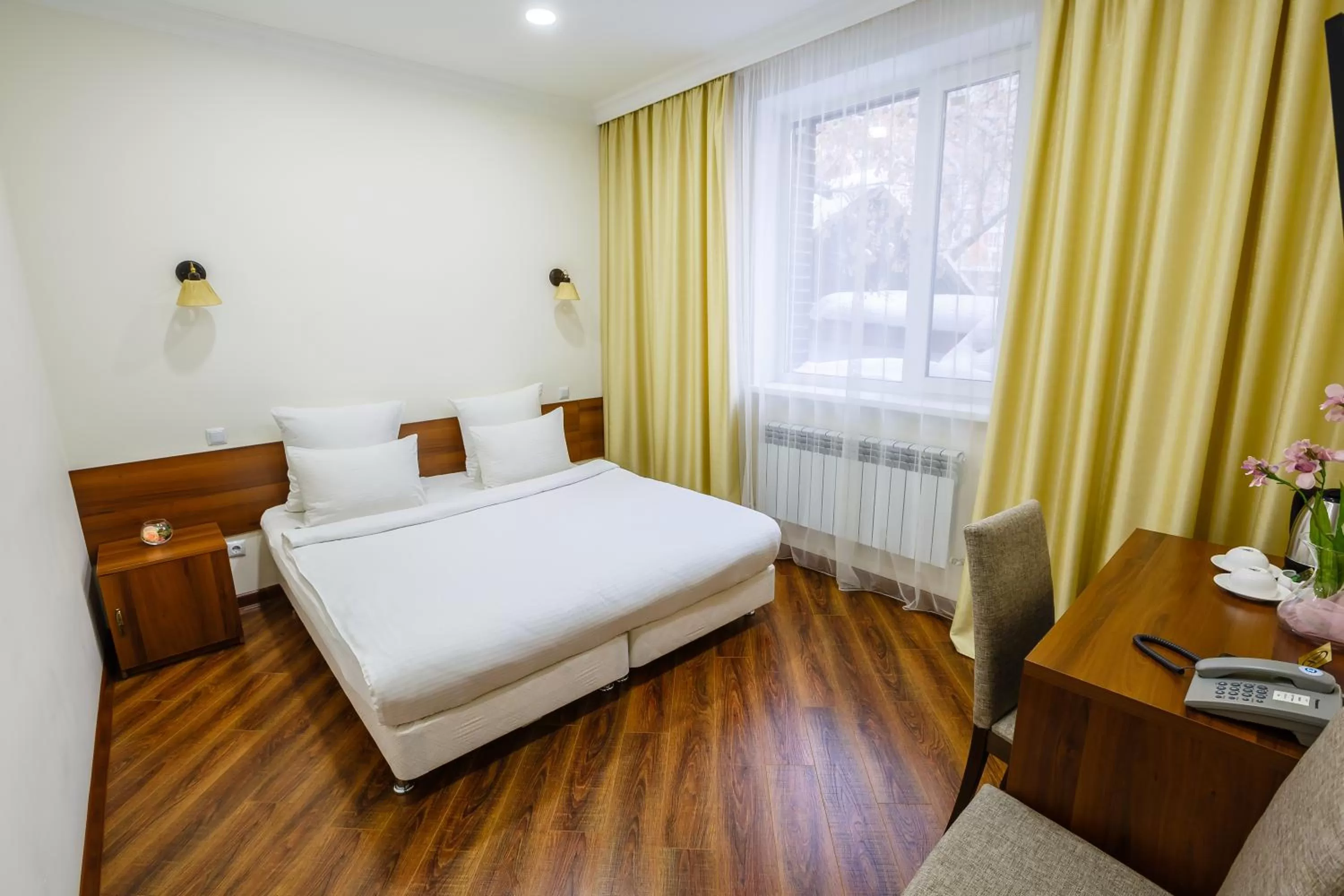 Photo of the whole room, Bed in Brown Hotel