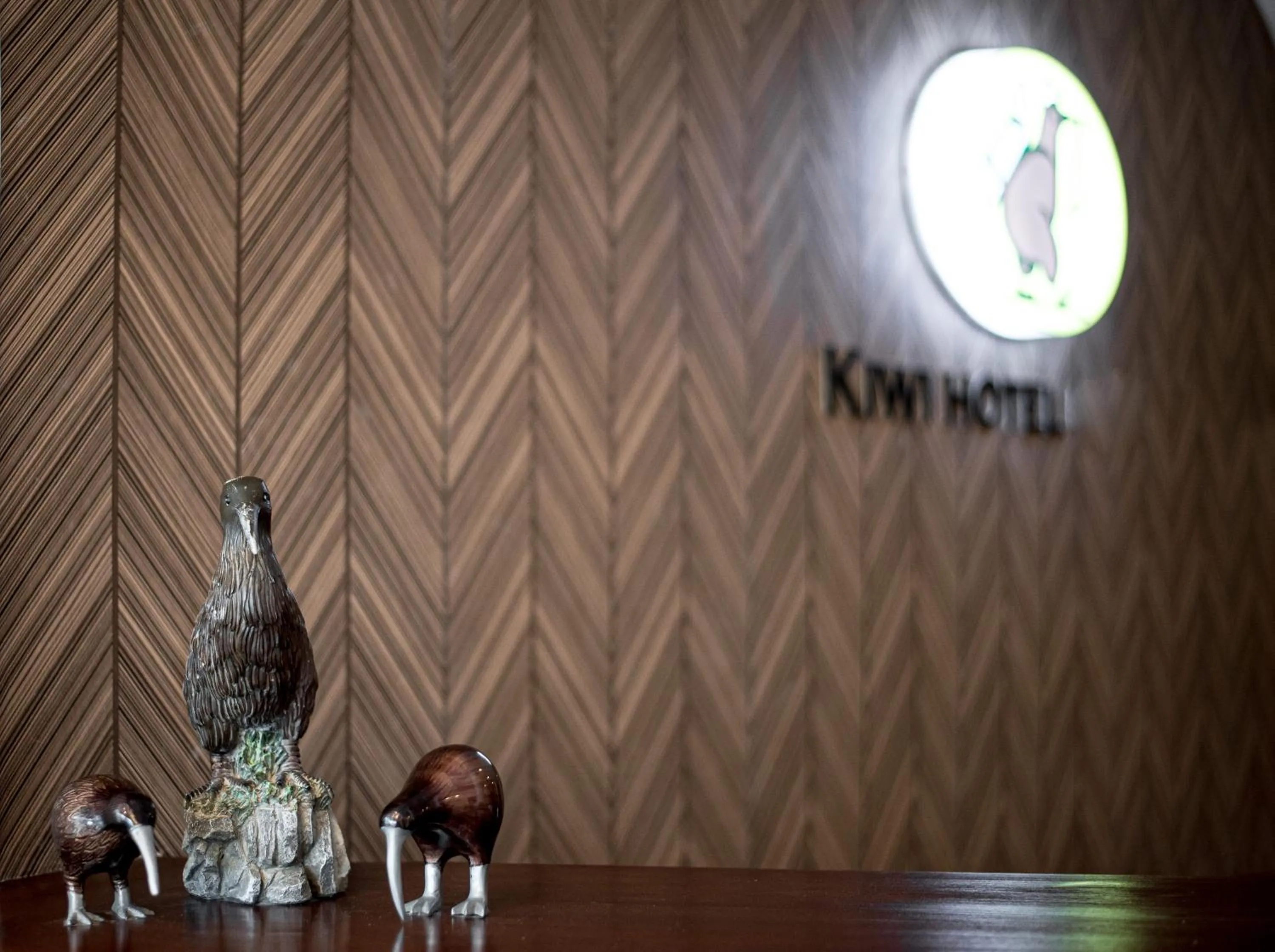Lobby or reception in Kiwi Hotel