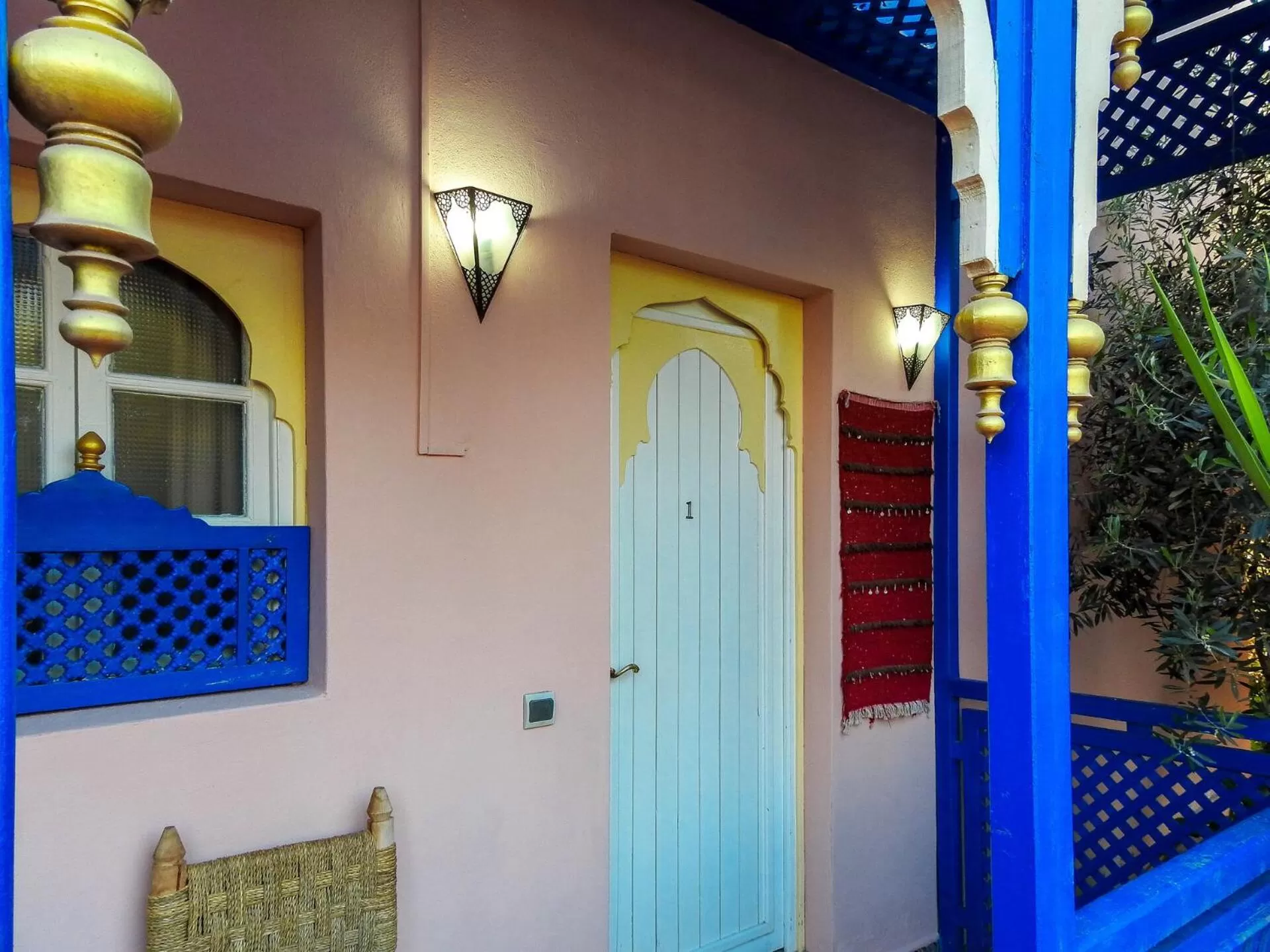 Balcony/Terrace in Le Bleu House
