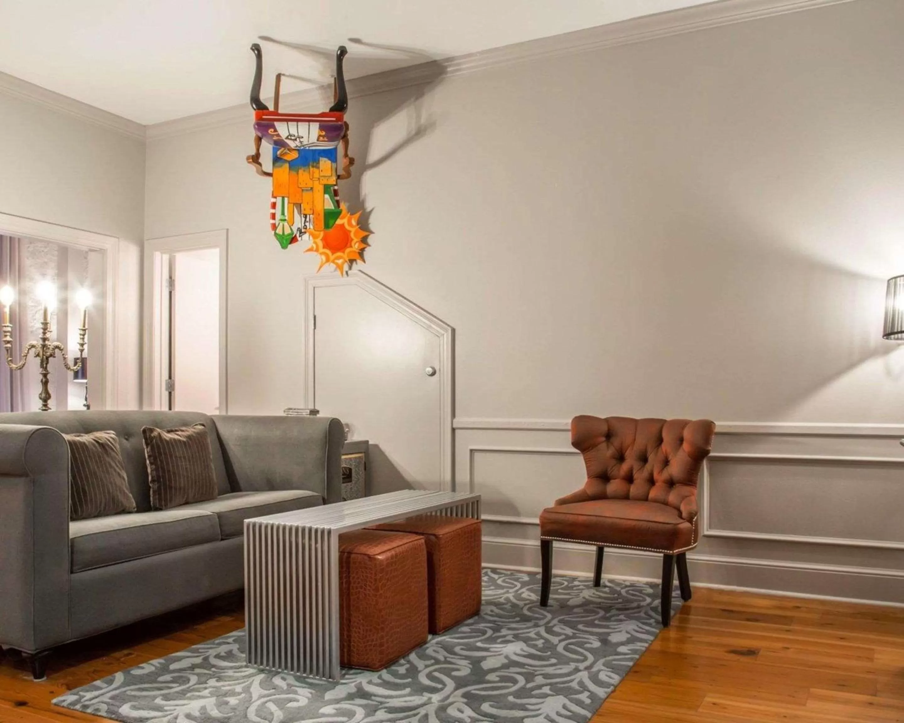 Living room in Bluegreen Vacations Club La Pension