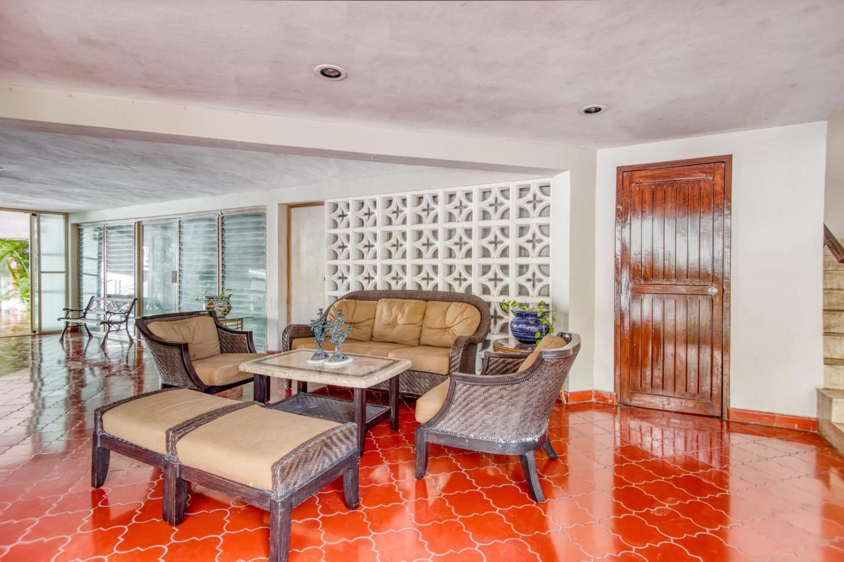 Lobby or reception, Seating Area in Hotel San Carlos
