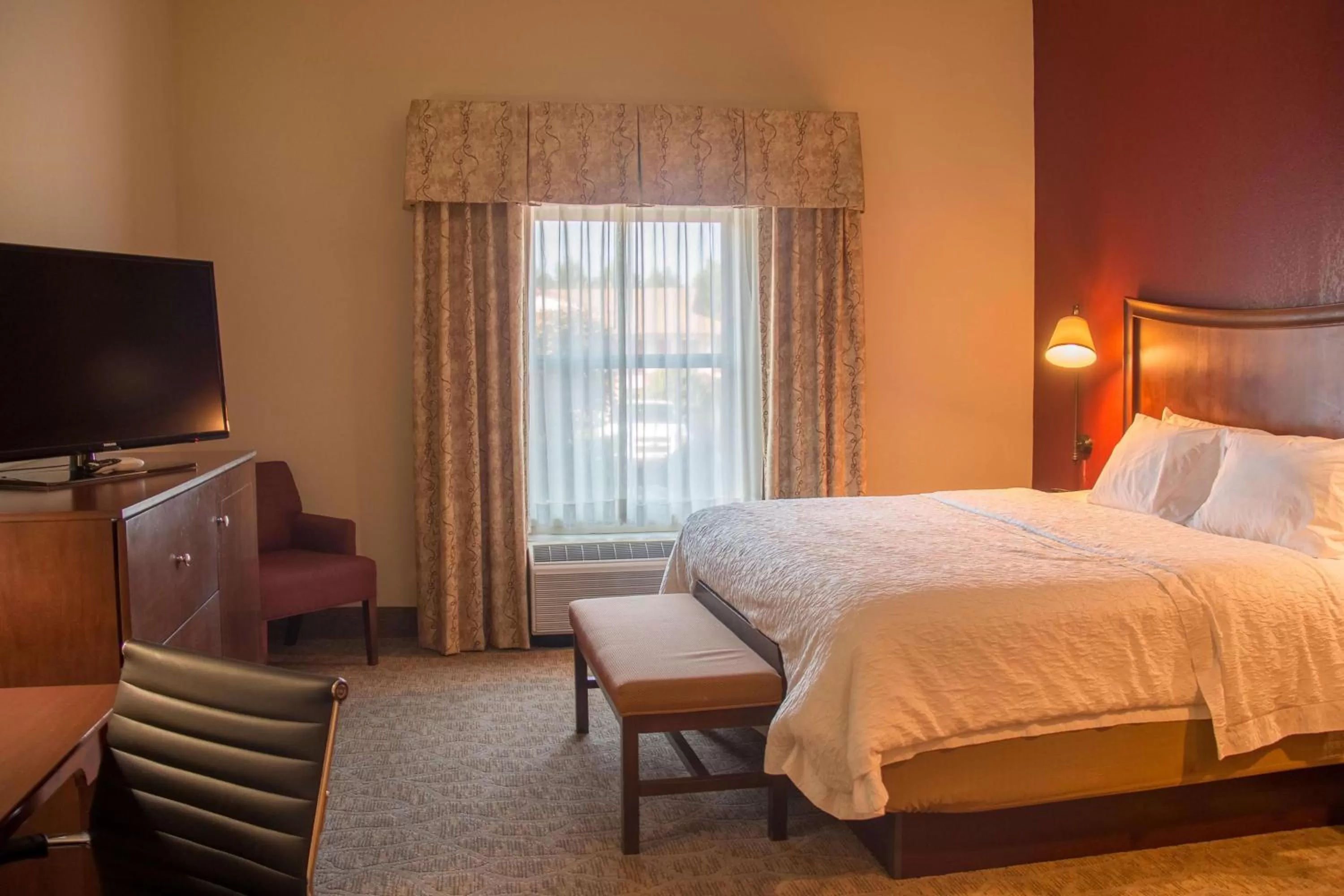 Bedroom, Bed in Hampton Inn Murphy