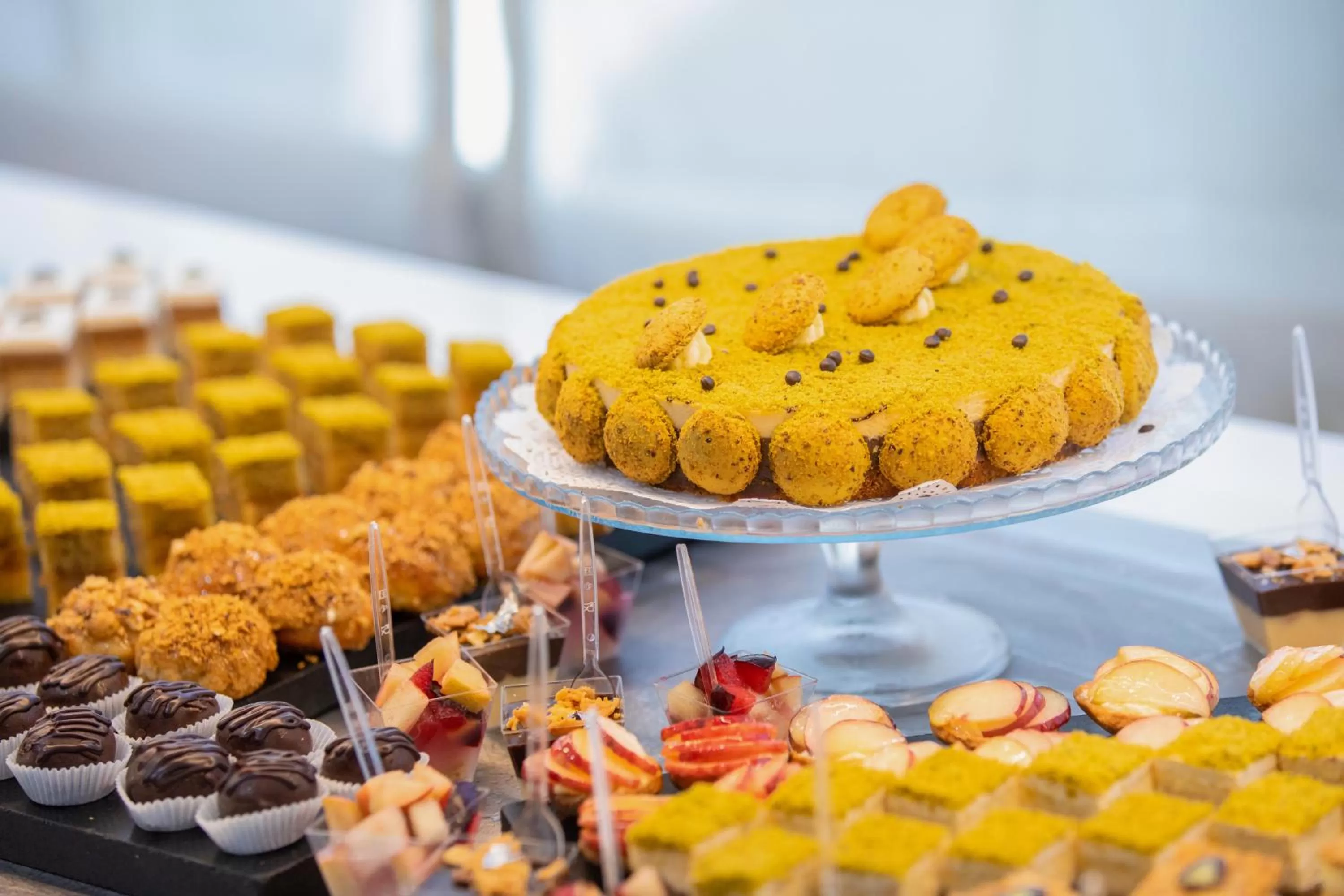 Buffet breakfast in The Penthouse Suites Hotel