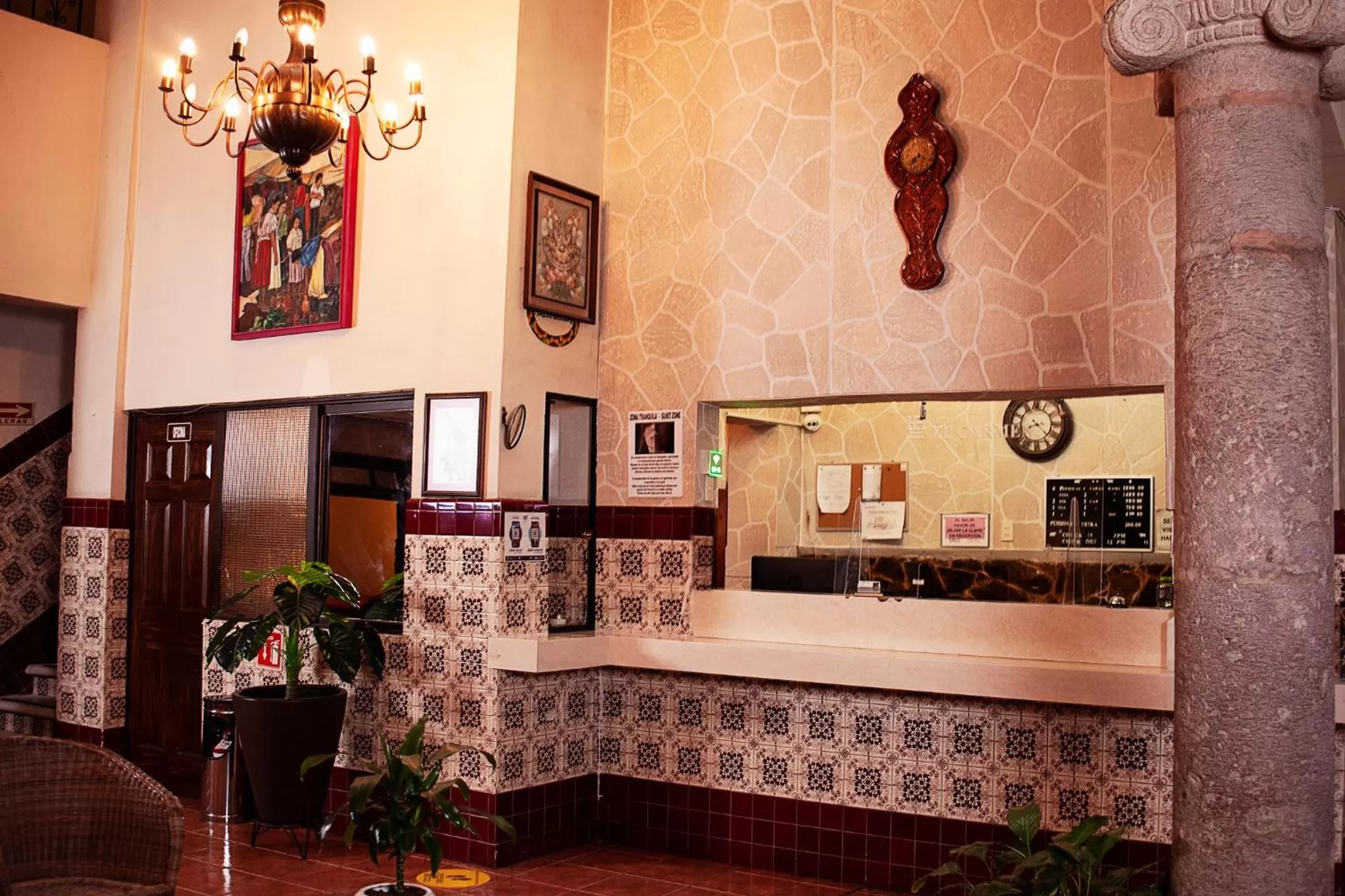 Property building in Hotel el Carmen, Morelia