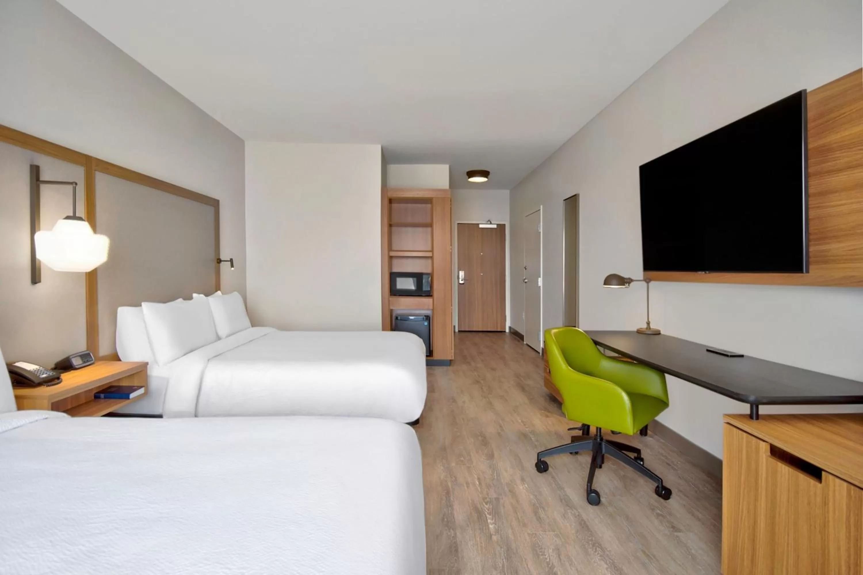 Queen Room with Two Queen Beds - Hearing Accessible in Fairfield by Marriott Inn & Suites Cincinnati North West Chester