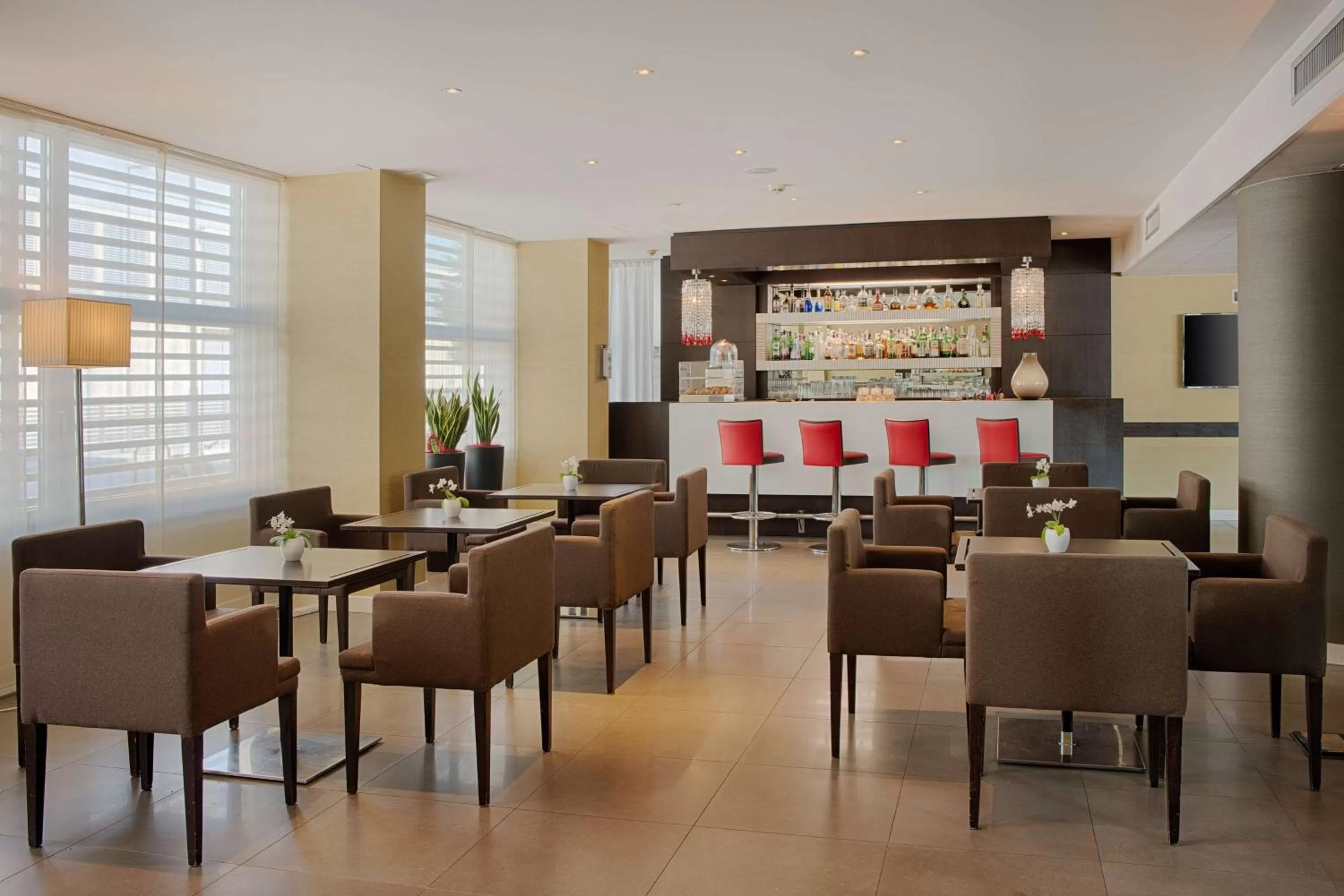 Lounge or bar in Savhotel Mantegna Padova
