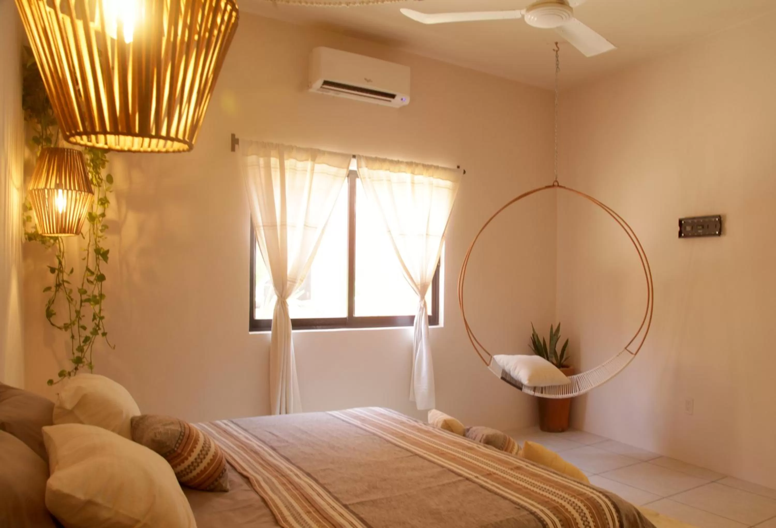 Bed in La Casa Bonita