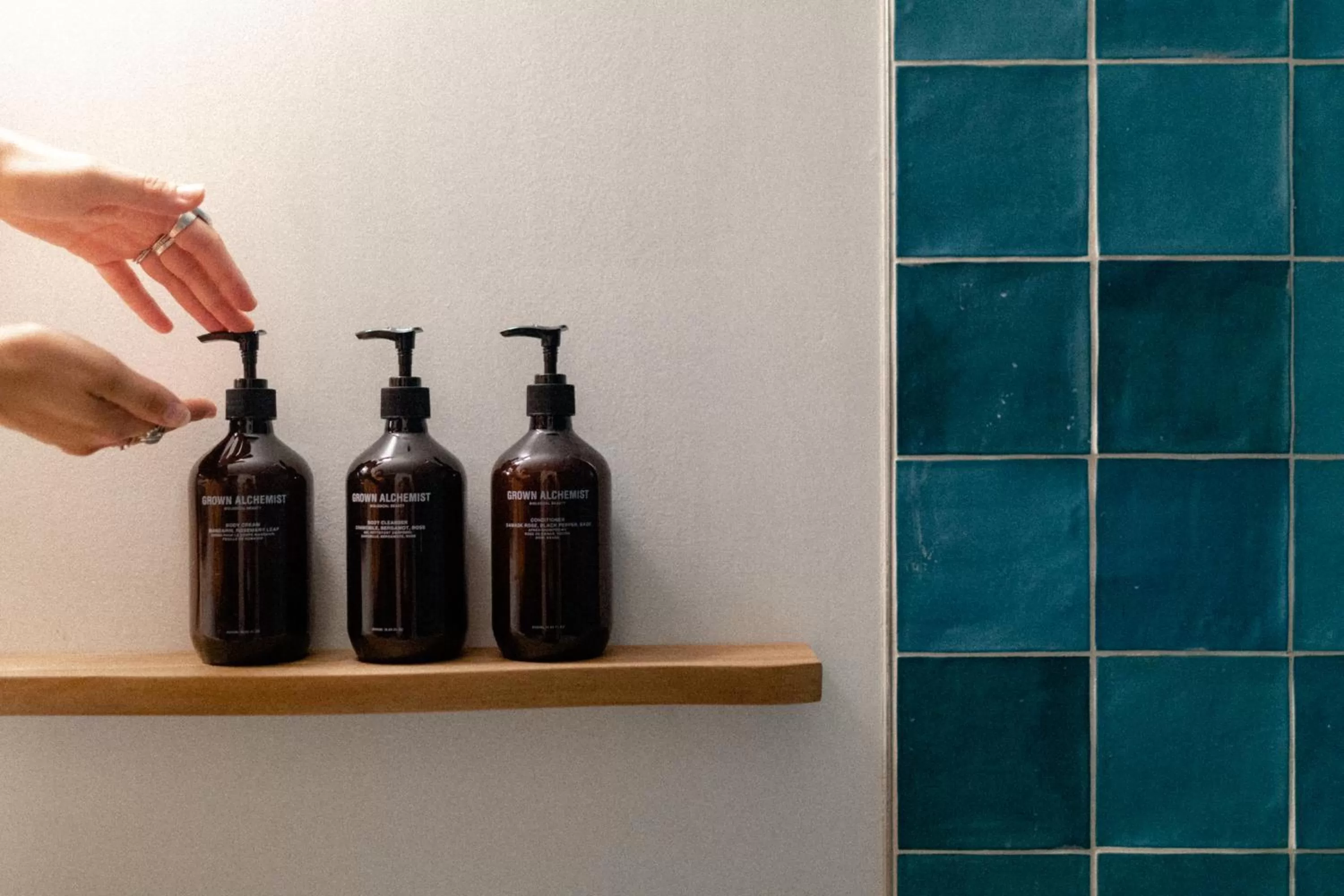 Bathroom in Wayfinder Waikiki - Voted Top 10 Best Hotels in Hawaii!