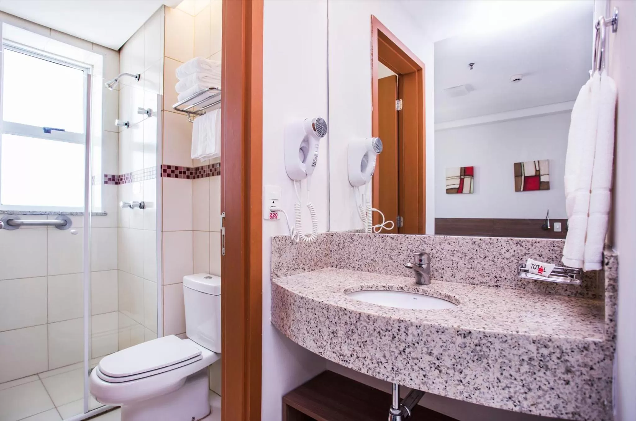 Bathroom in Total Hotel