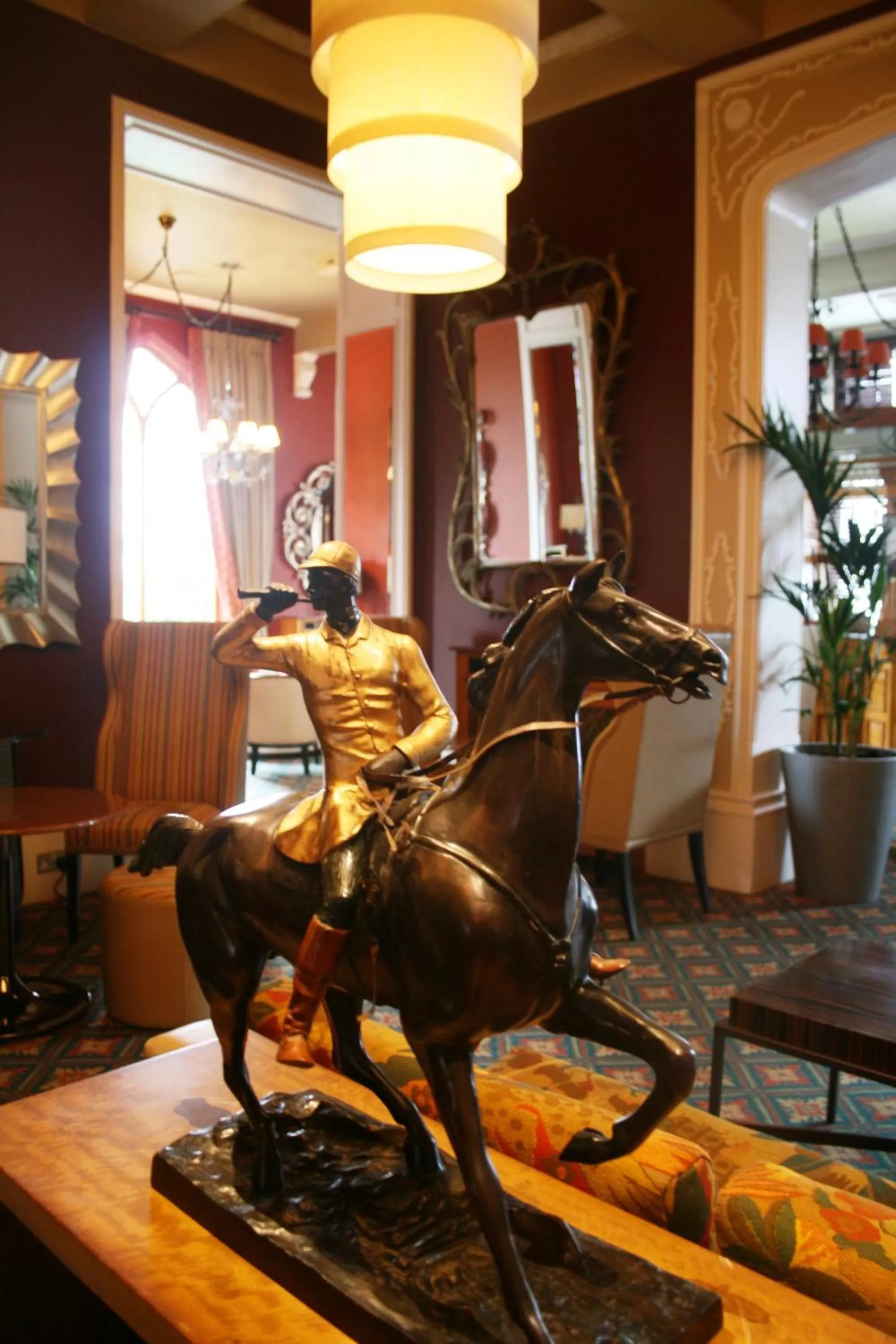 Decorative detail in Best Western Plough and Harrow Hotel