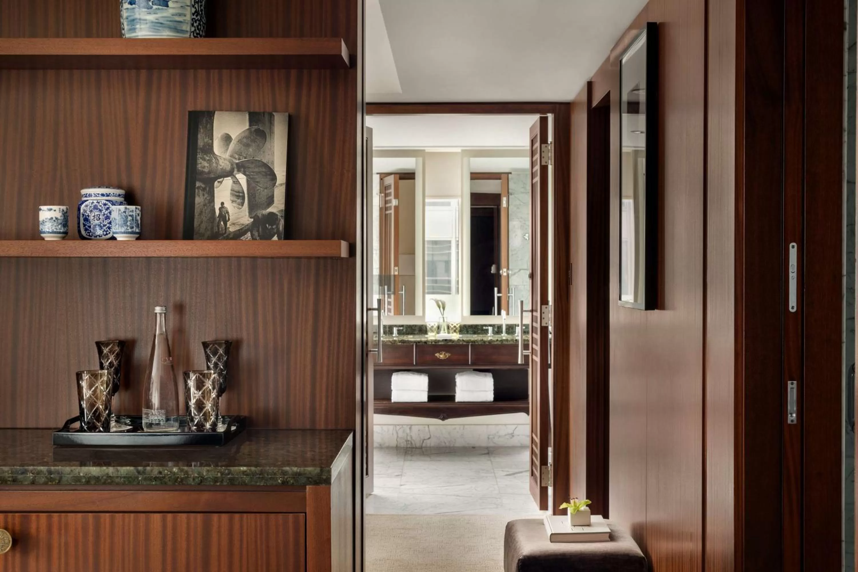 Bathroom in Shangri-La Toronto