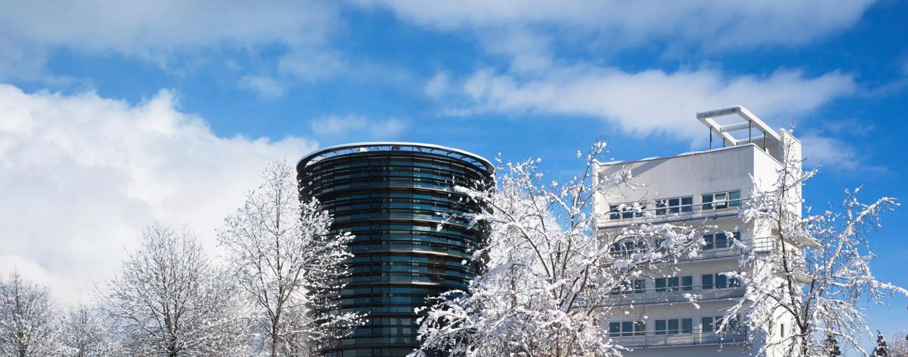Property building in Parkhotel Hall in Tirol