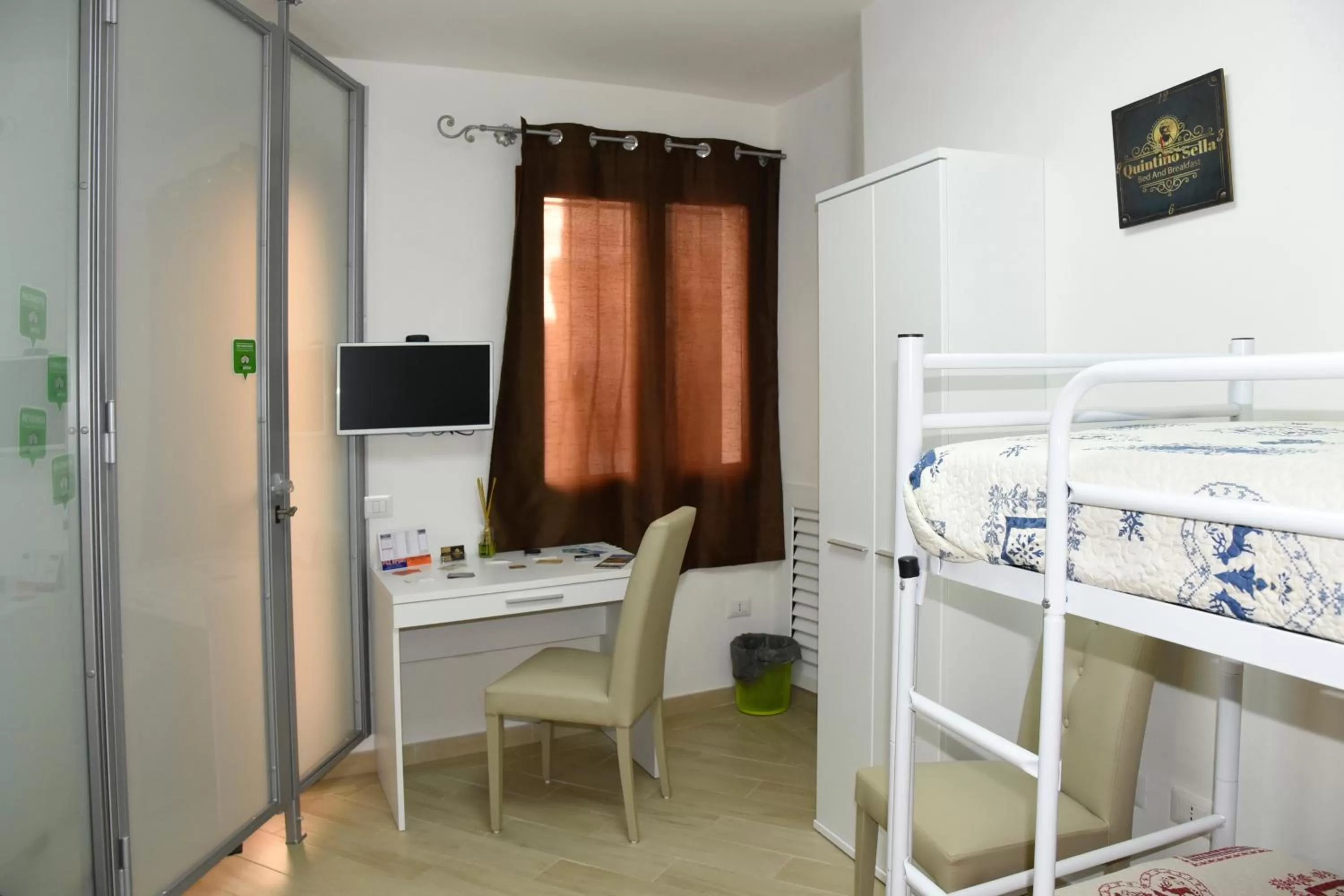 Bed in B&B Quintino Sella